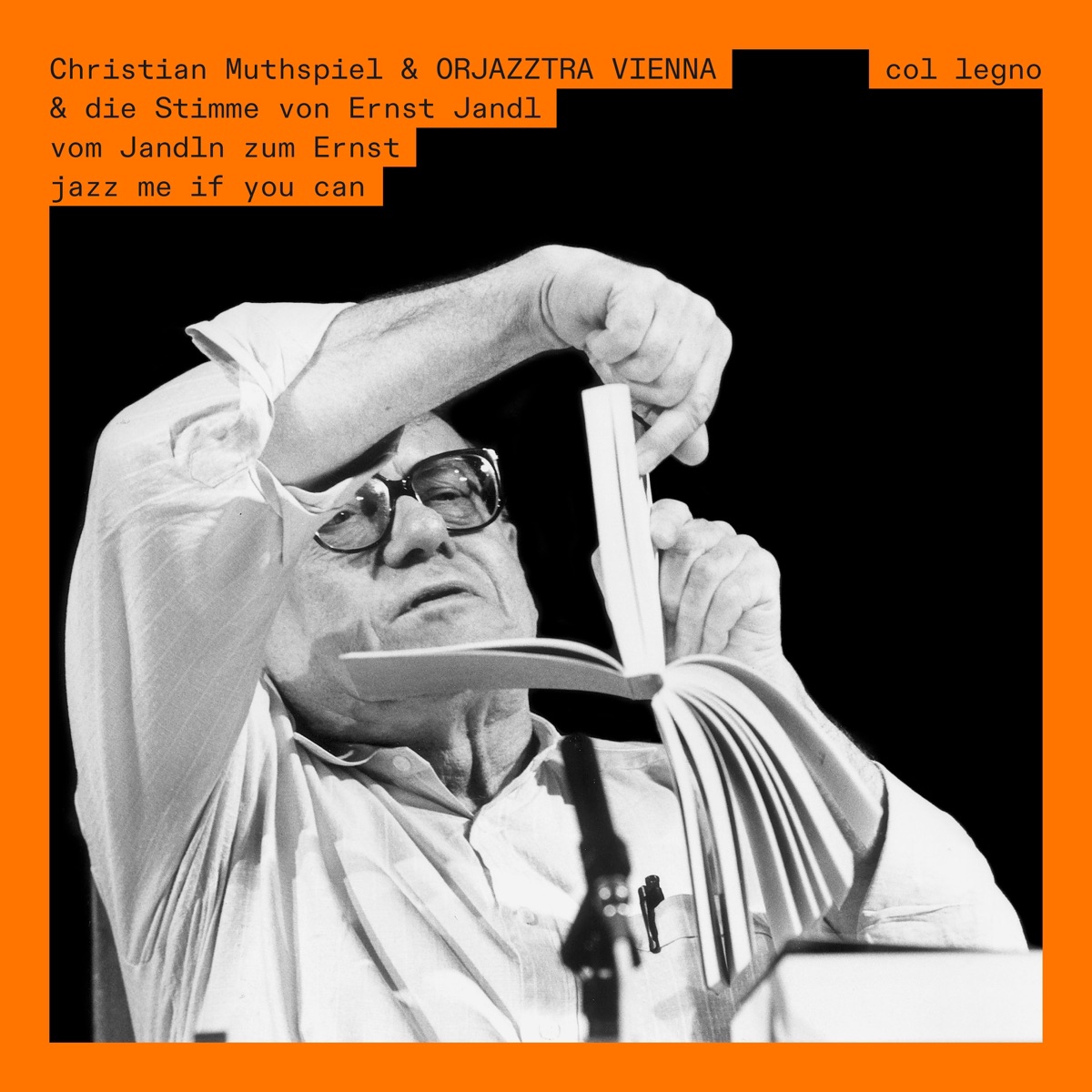 Jazz me if you can - Single by Christian Muthspiel & Orjazztra Vienna album cover