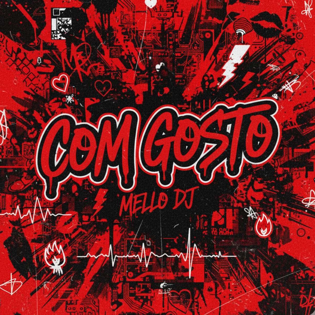 COM GOSTO - Single by Mello DJ album cover