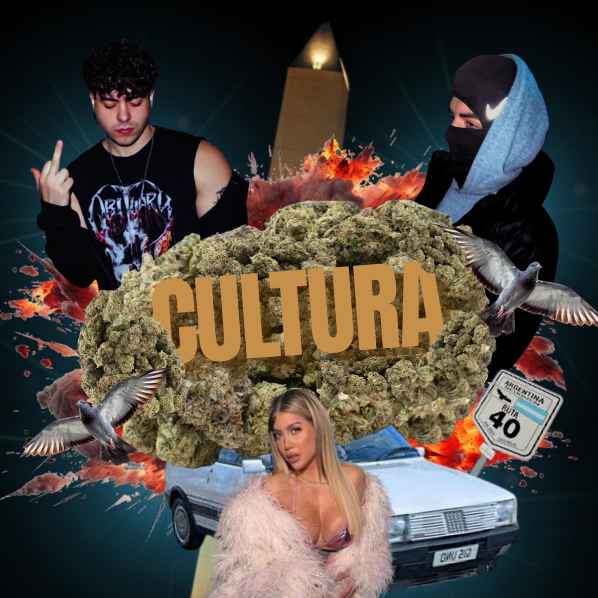 CULTURA (feat. Young Caster) - EP by Dan TNT album cover