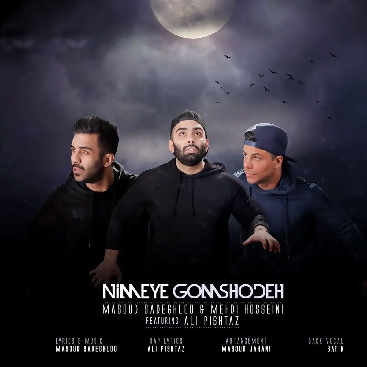 Nime Gomshodeh (feat. Mehdi Hosseini & Ali Pishtaz) - Single by Masoud Sadeghloo album cover