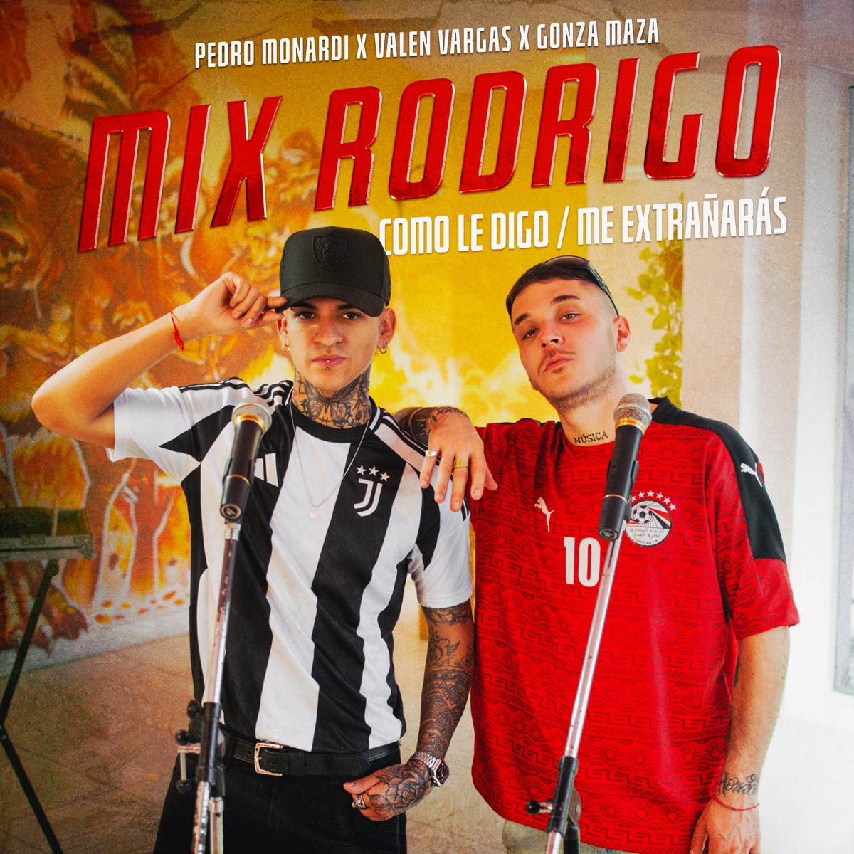 Mix Rodrigo (Como le digo / Me extrañarás) - Single by Pedro Monardi, VALEN & GONZA MAZA album cover