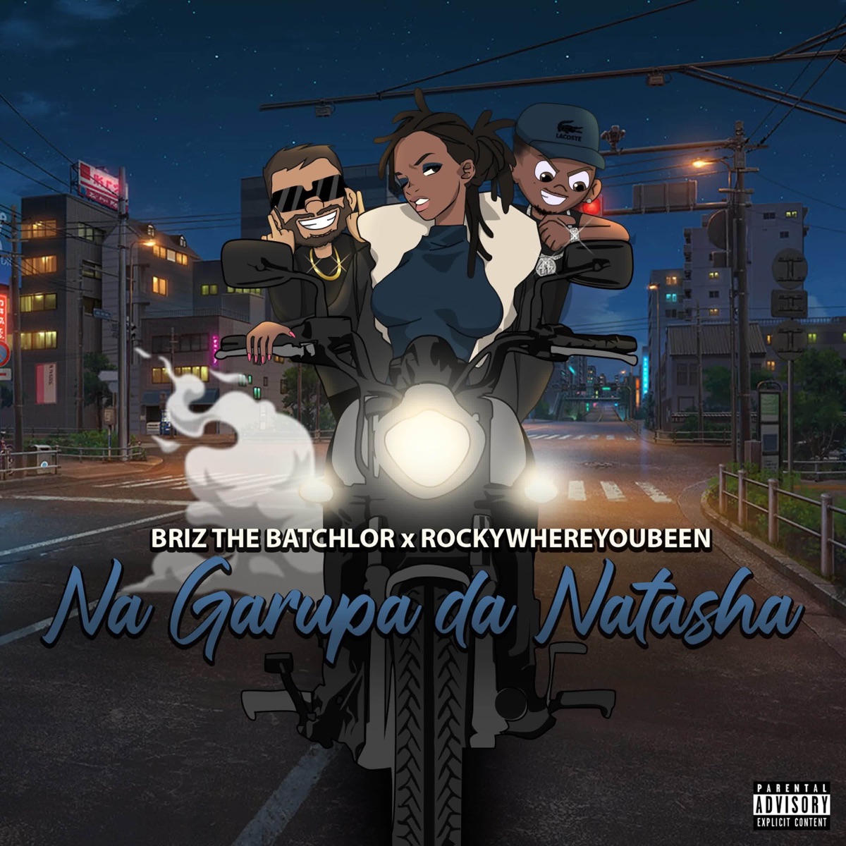 Na Garupa da Natasha - Single by Briz the Batchlor & Rockywhereyoubeen album cover