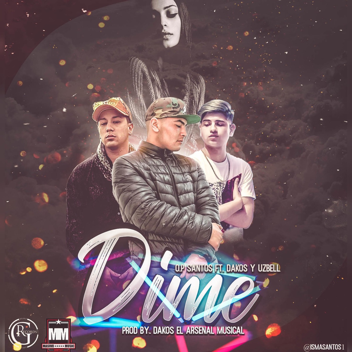 Dime (feat. Dakos & Uzbell) - Single by OP Santos album cover