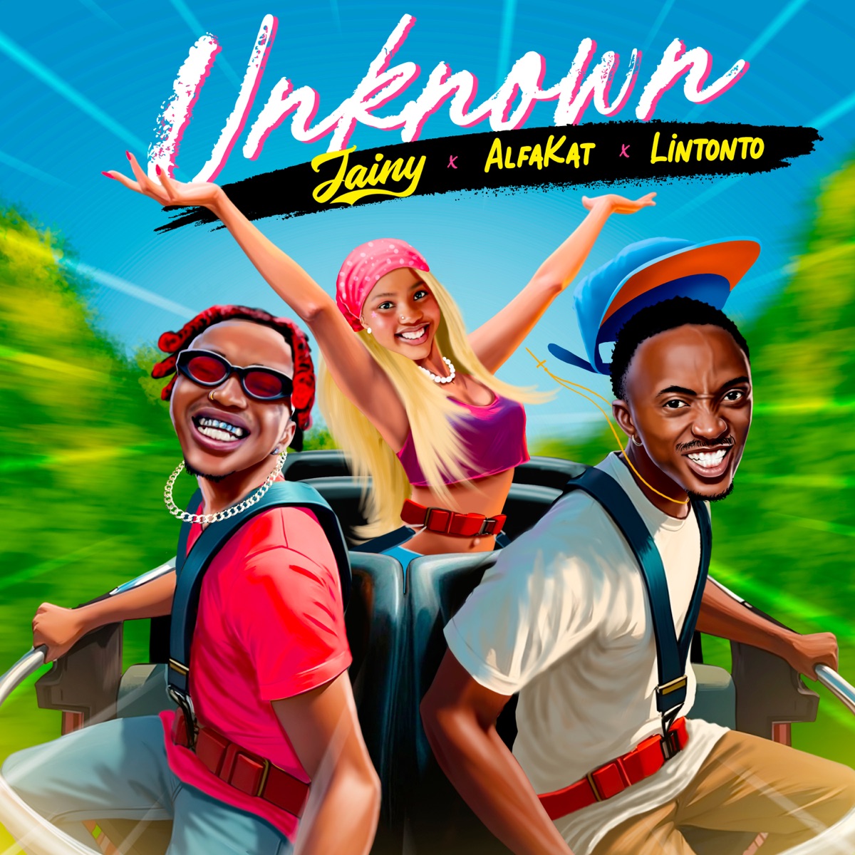 Unknown (Remix) [feat. Alfa Kat & Lintonto] - Single by Jainy album cover