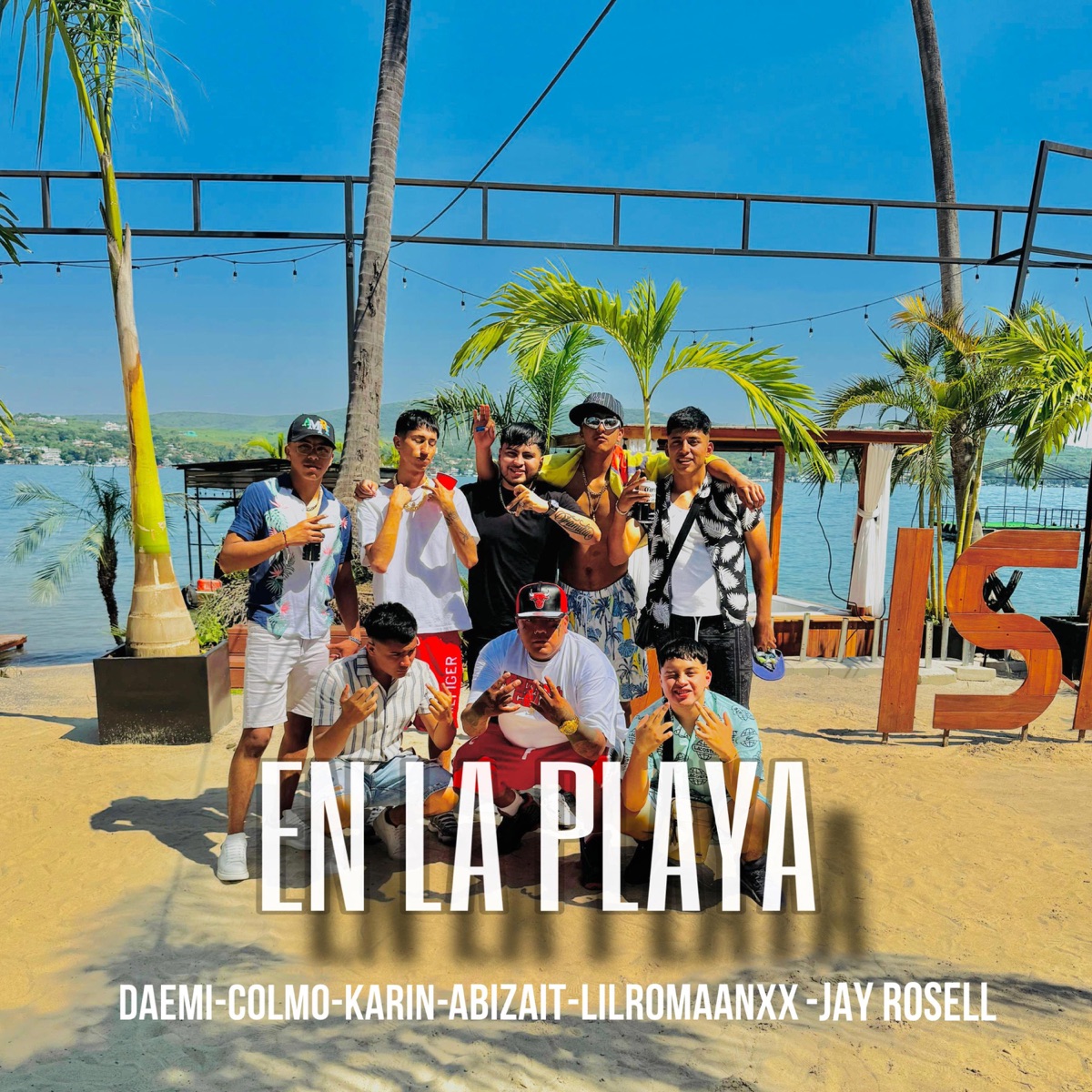 En La Playa (feat. Daemi, El colmo, Jay Rosell & Lil Roman XX) - Single by ABIZAIT album cover