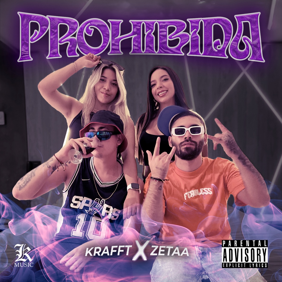 Prohibida - Single by Krafft & ZETAA album cover
