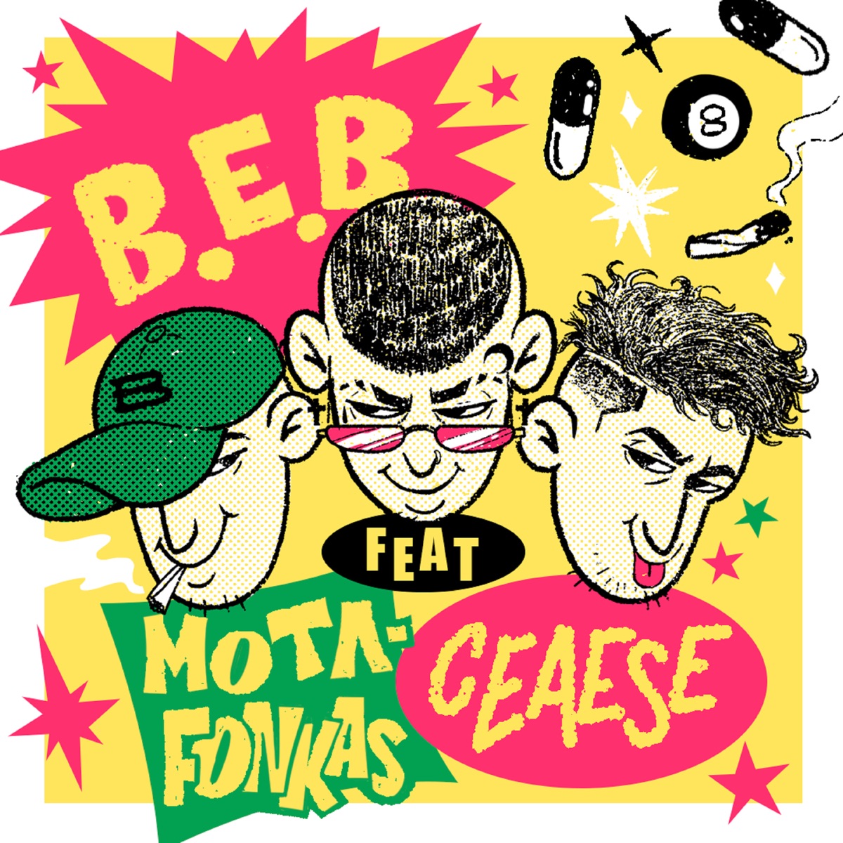 B.E.B - Single by Motafonkas & Ceaese album cover
