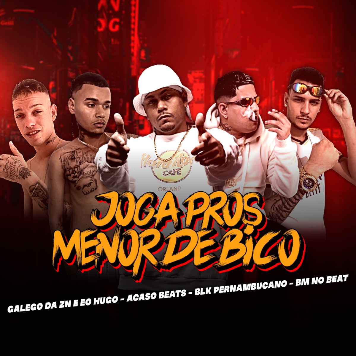 Joga Pros Menor de Bico (feat. Acaso Beats & BM NO BEAT) - Single by Galego Da ZN, Eo Hugo & Blk Pernambucano album cover