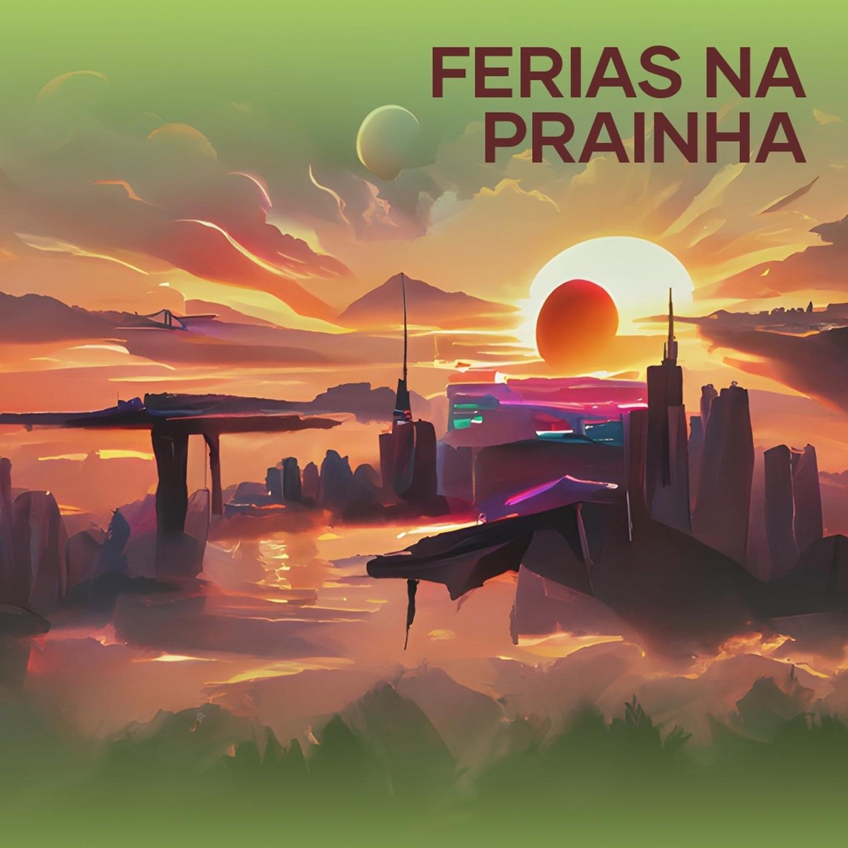 Ferias na Prainha - Single by MC Maick, Diggo, MC Guti & MC Lelo QVG album cover
