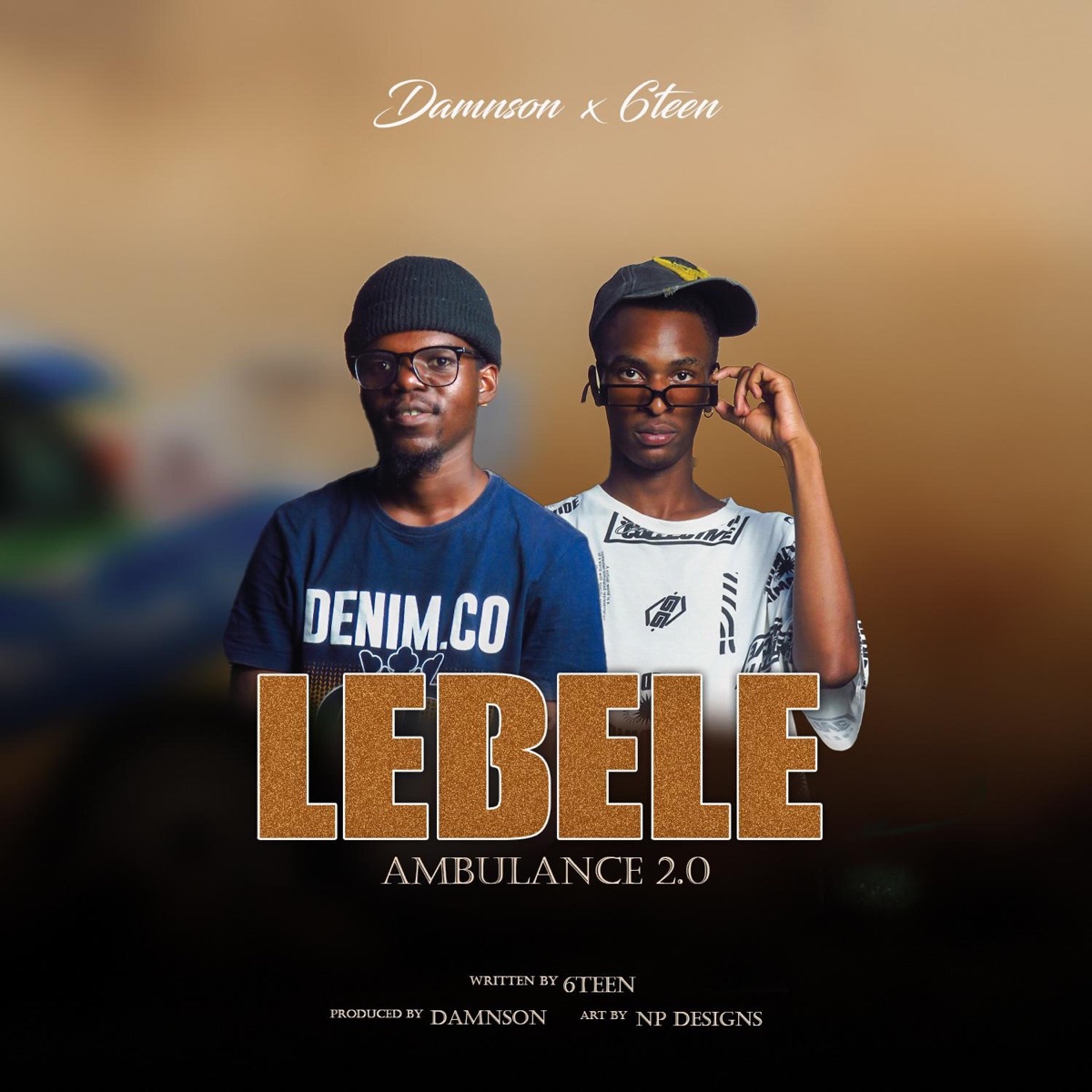 Lebele (Ambulance 2.0) - Single by Damnson & 6teen album cover