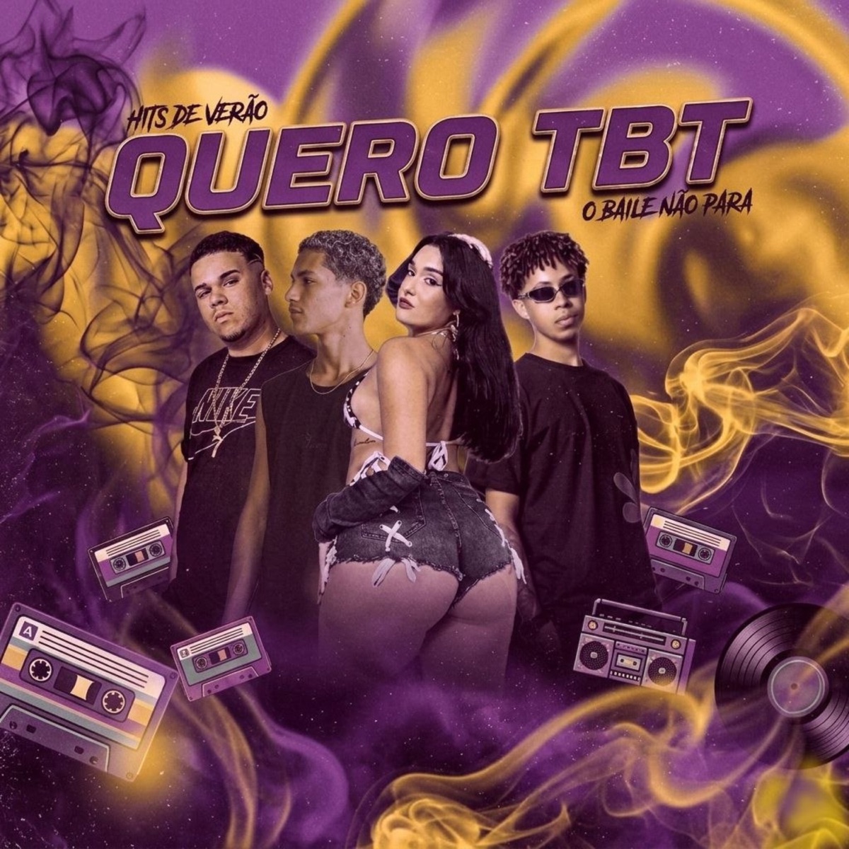 Quero Tbt - Single by Mc Kauazinho, Deyzinho Mc, Fatxee & Gringa Baby album cover