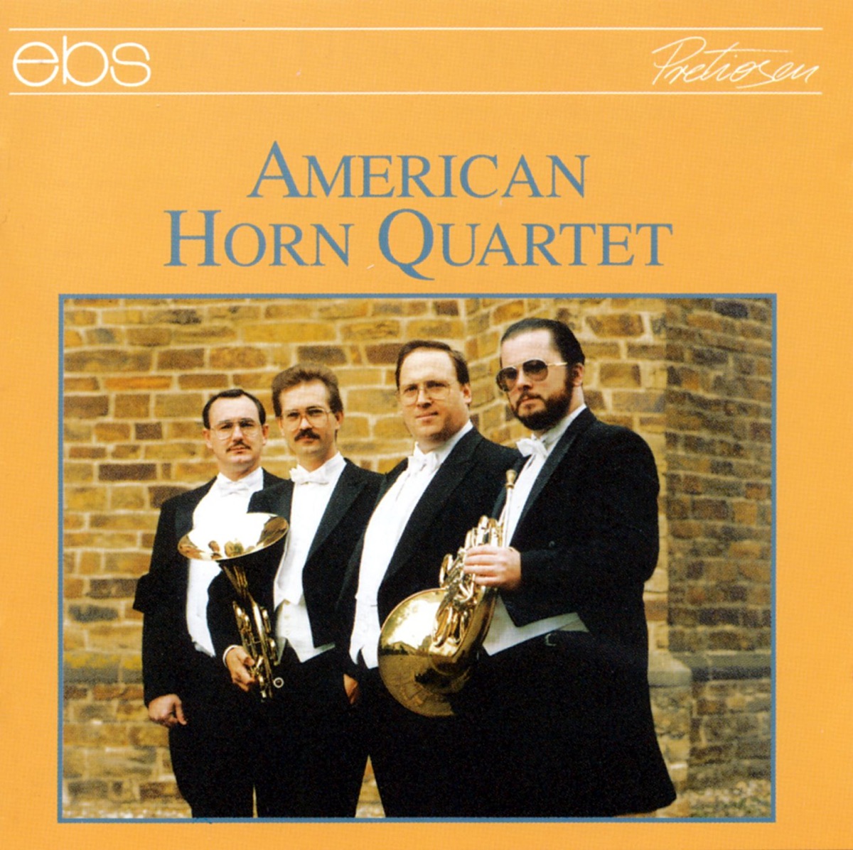 Kerry Turner, Lowell E. Shaw & Langley: Works for Horn Quartet by American Horn Quartet, Bonnie Adelson & Andrew Hale album cover