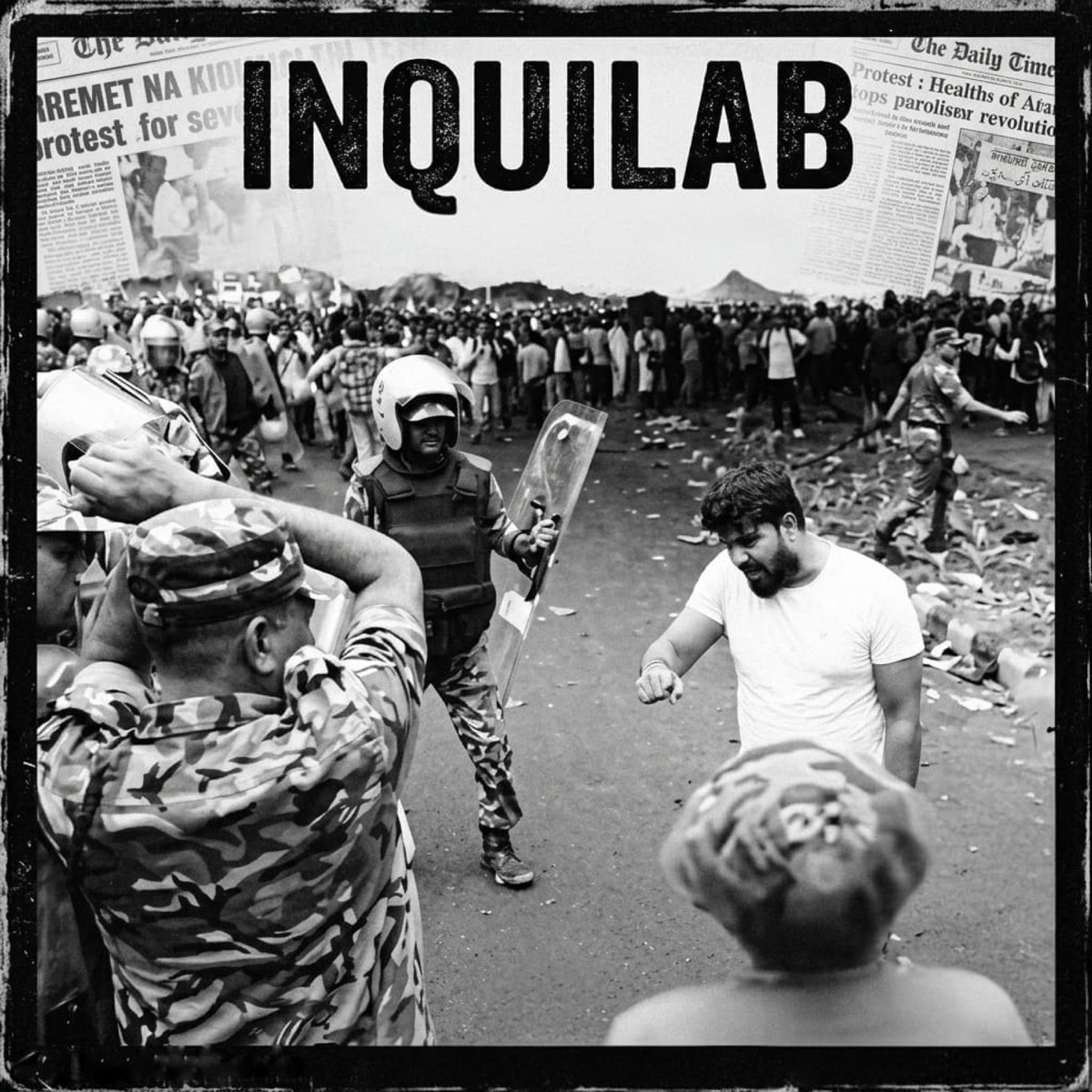 Inquilab (feat. Chithragupthan & Godsonny) - Single by SACHYN album cover