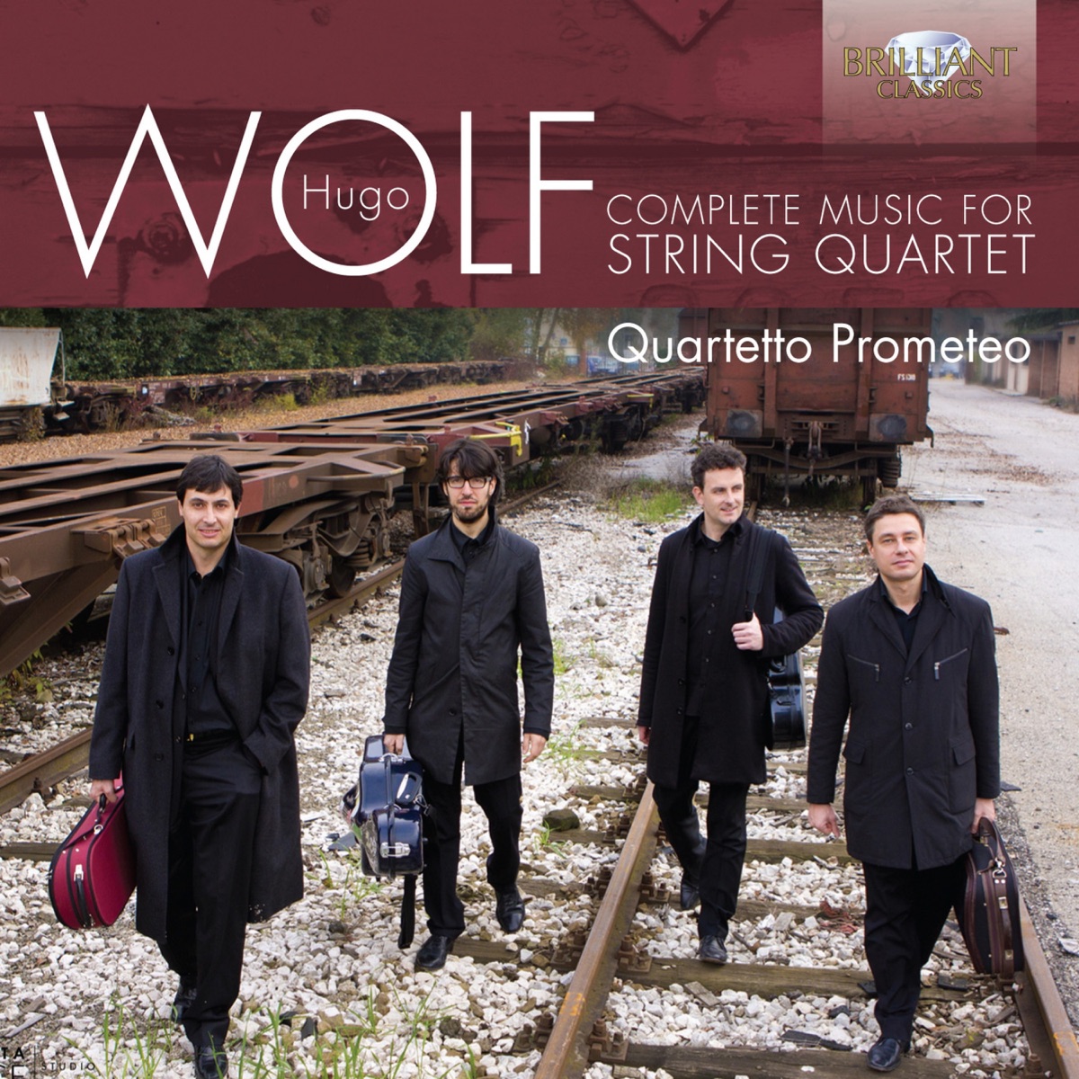 Wolf: Complete Music for String Quartet by Quartetto Prometeo album cover