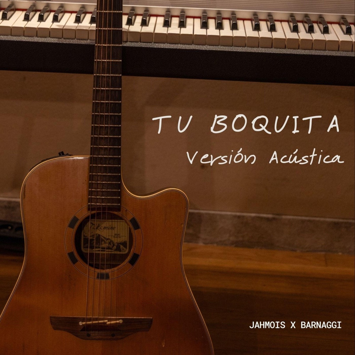 Tu Boquita - Versión Acústica (feat. Barnaggi) - Single by Jahmois album cover