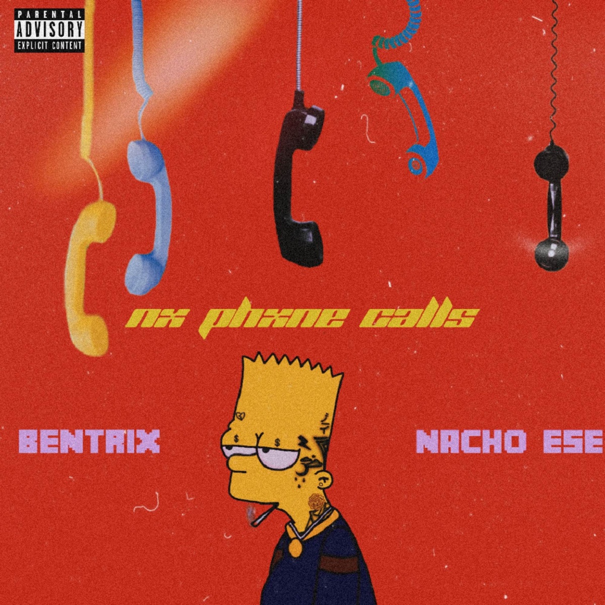 Nx Phxne Calls (feat. B3ntrx) - Single by Nacho Ese album cover