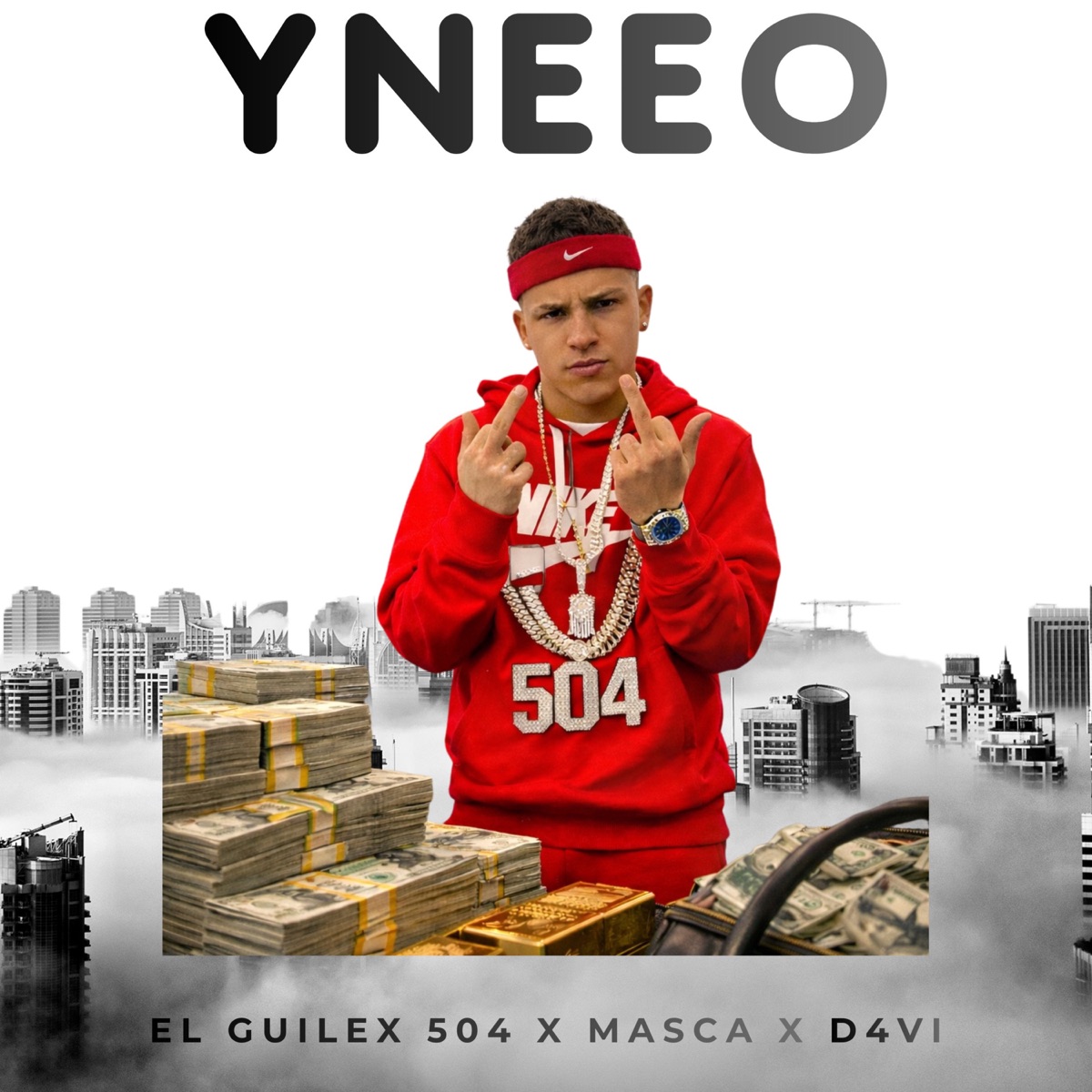 Yneeo - Single by El Guilex 504, MASCA & D4vi album cover