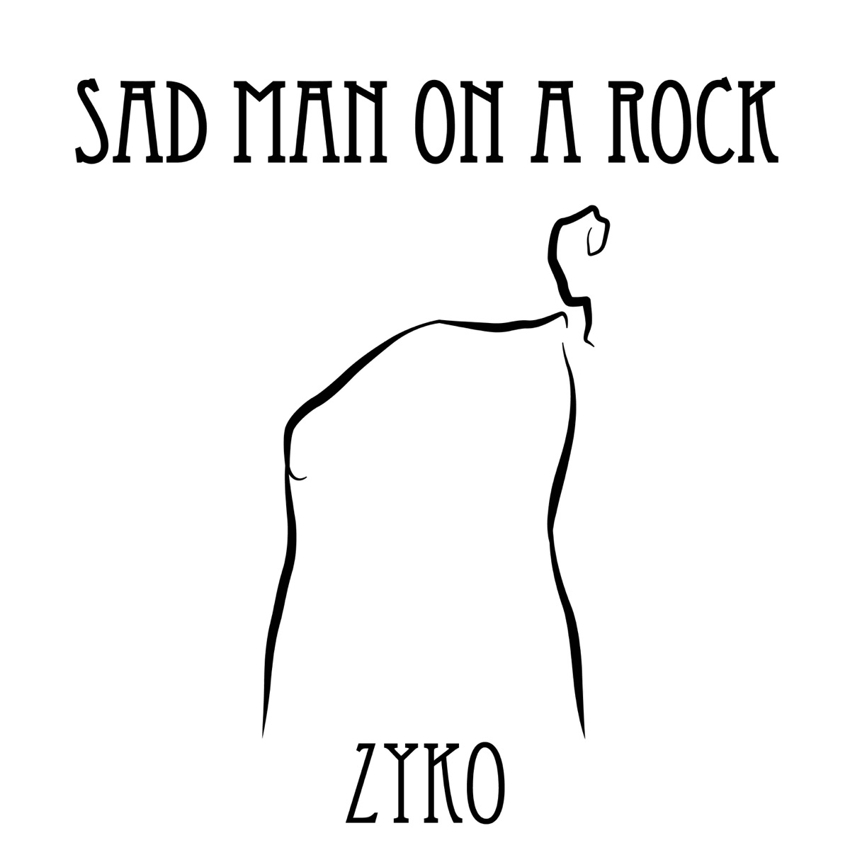 Sad Man on a Rock by zyko album cover