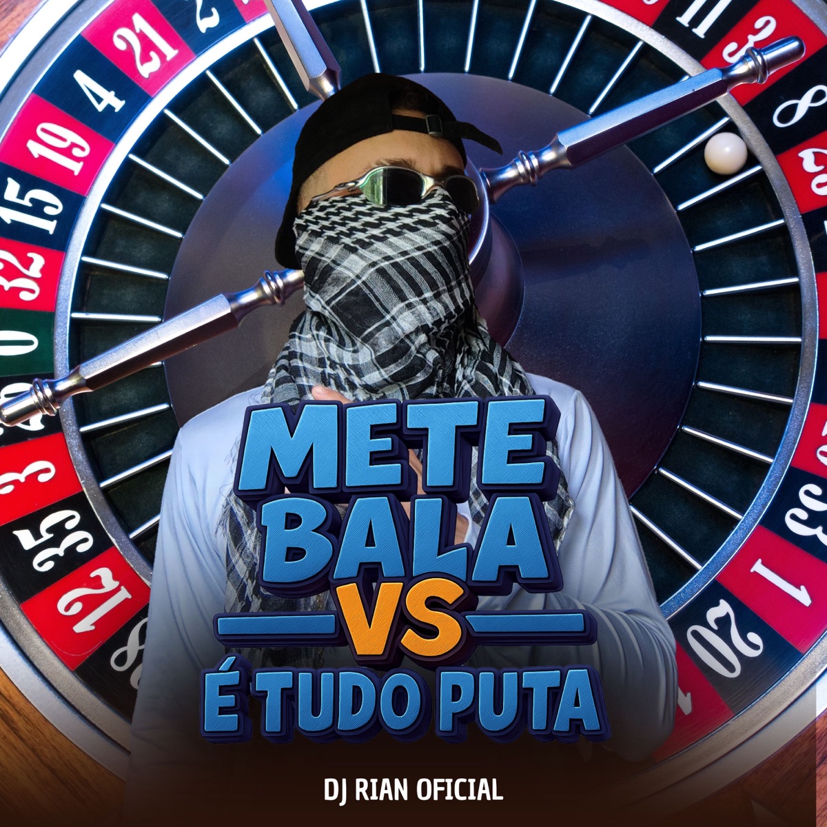 METE BALA vs É TUDO PUTA - Single by DJ RIAN OFICIAL & MC Guh SR album cover