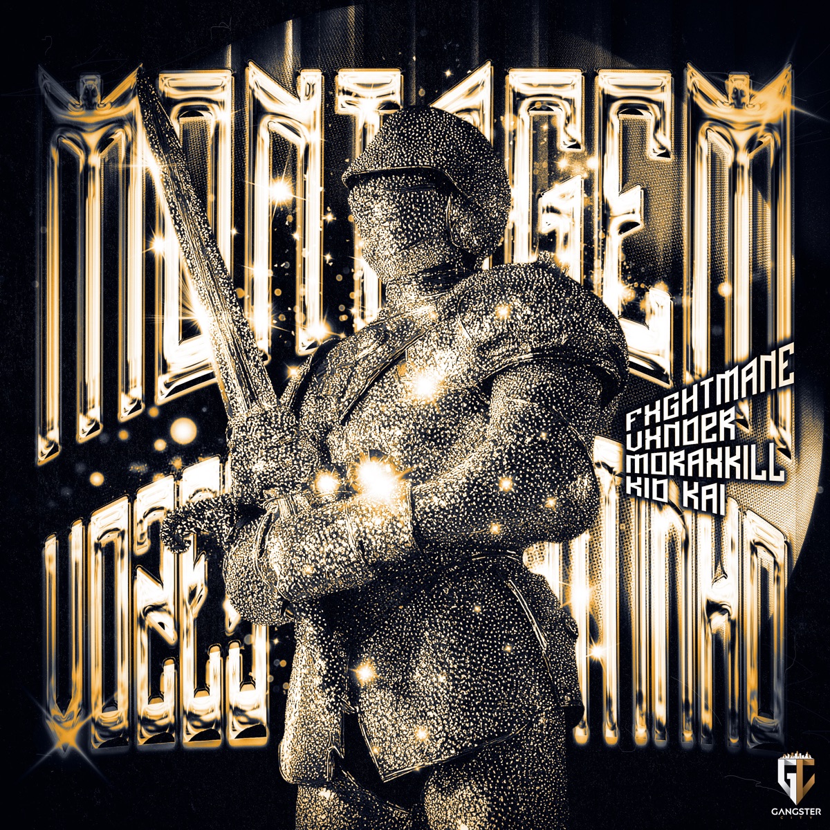 Montagem Vozes Pelmentinho - EP by FXGHTMANE, VXNDER, MORAXKILL & KID KAI album cover