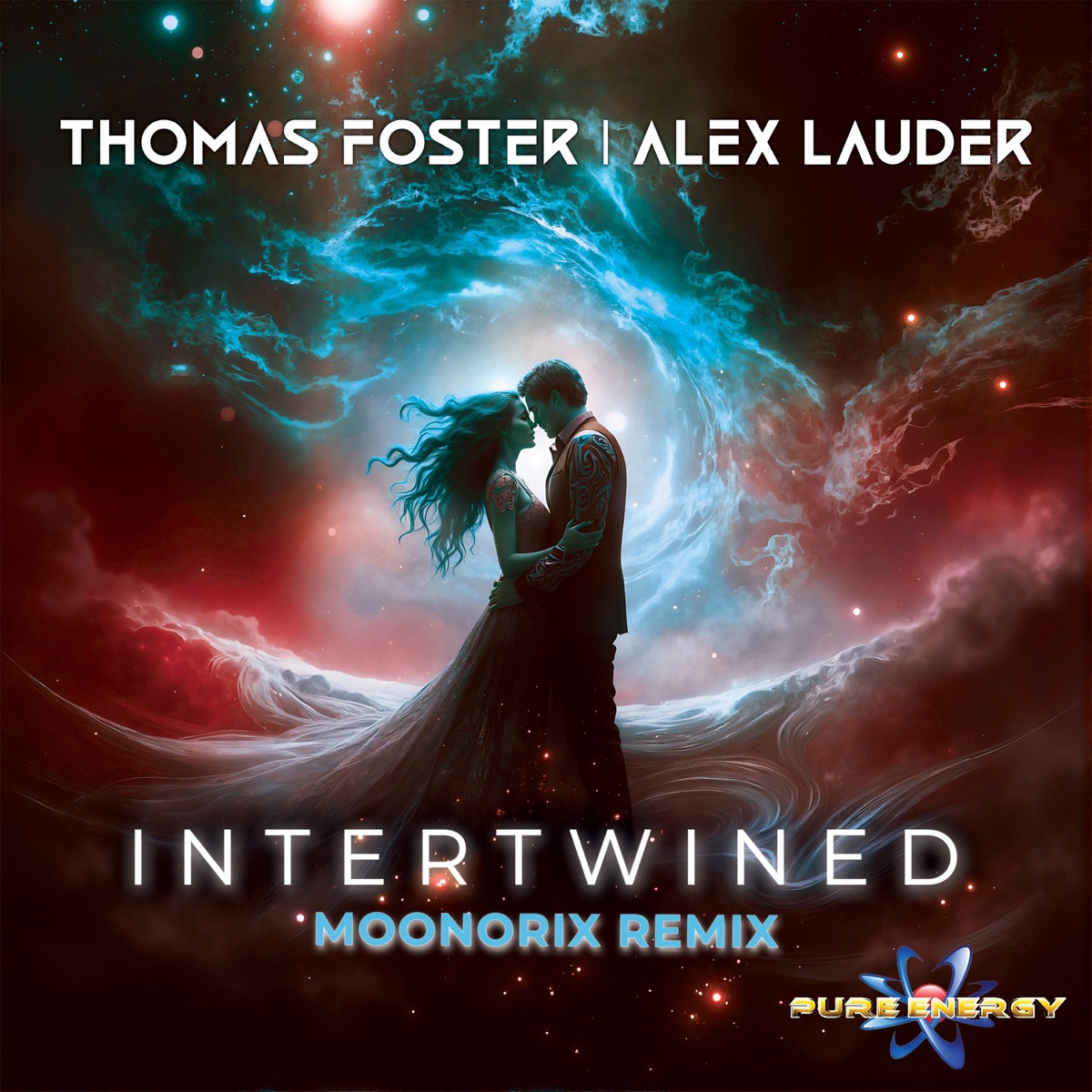 Intertwined (Moonorix Remix) - Single by Thomas Foster & Alex Lauder album cover