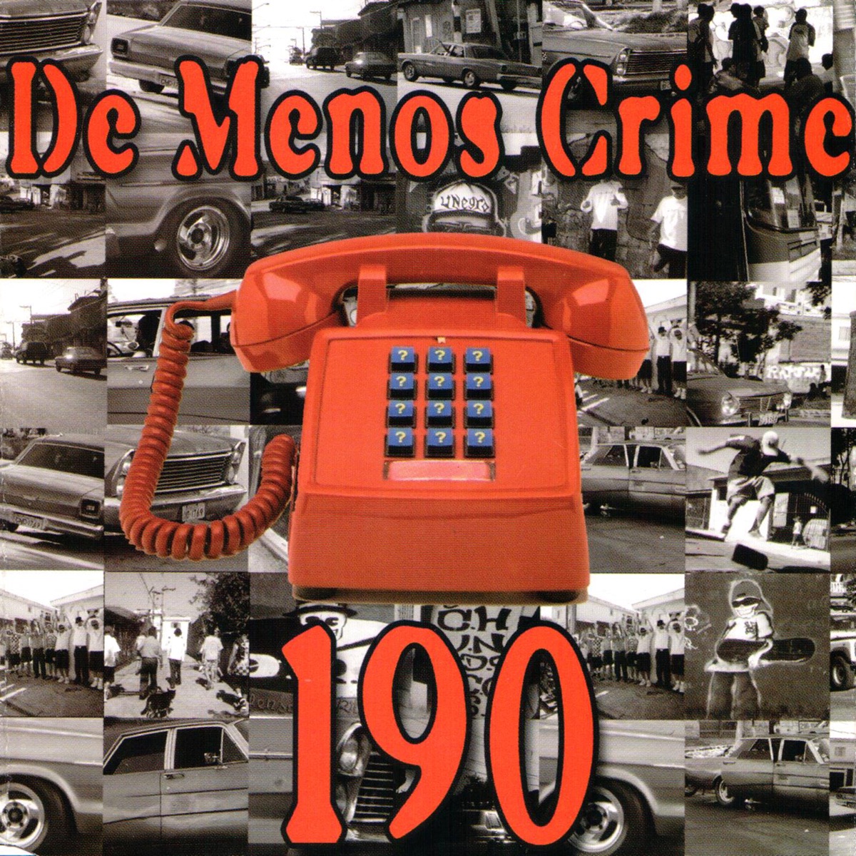 190 - EP by De Menos Crime album cover