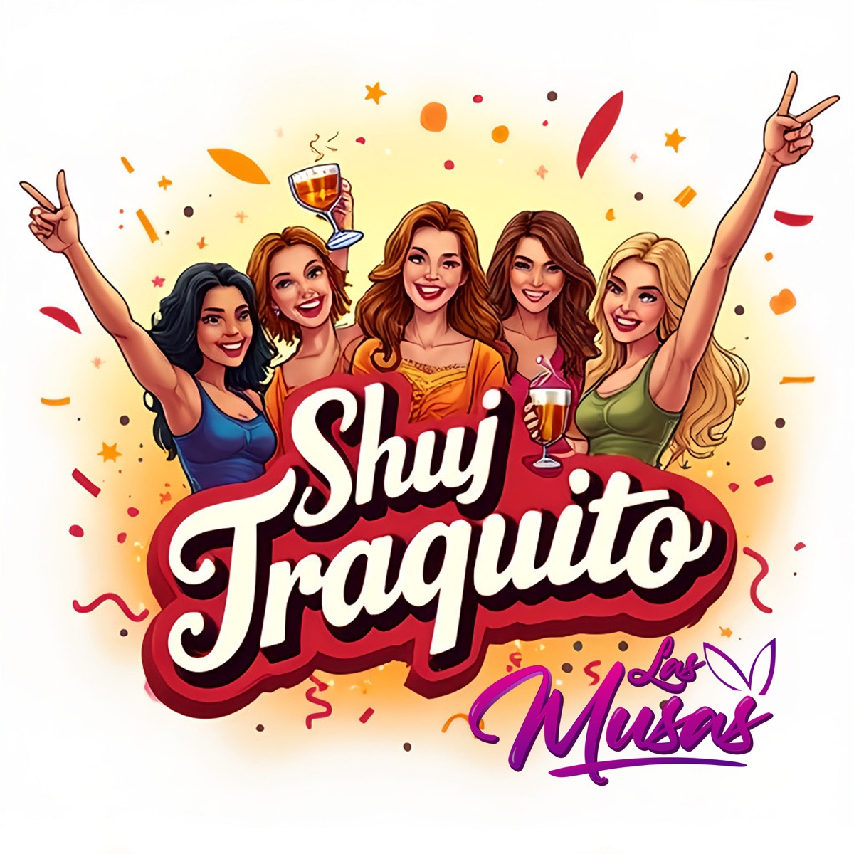 Shuj Traguito - Single by Las Musas album cover