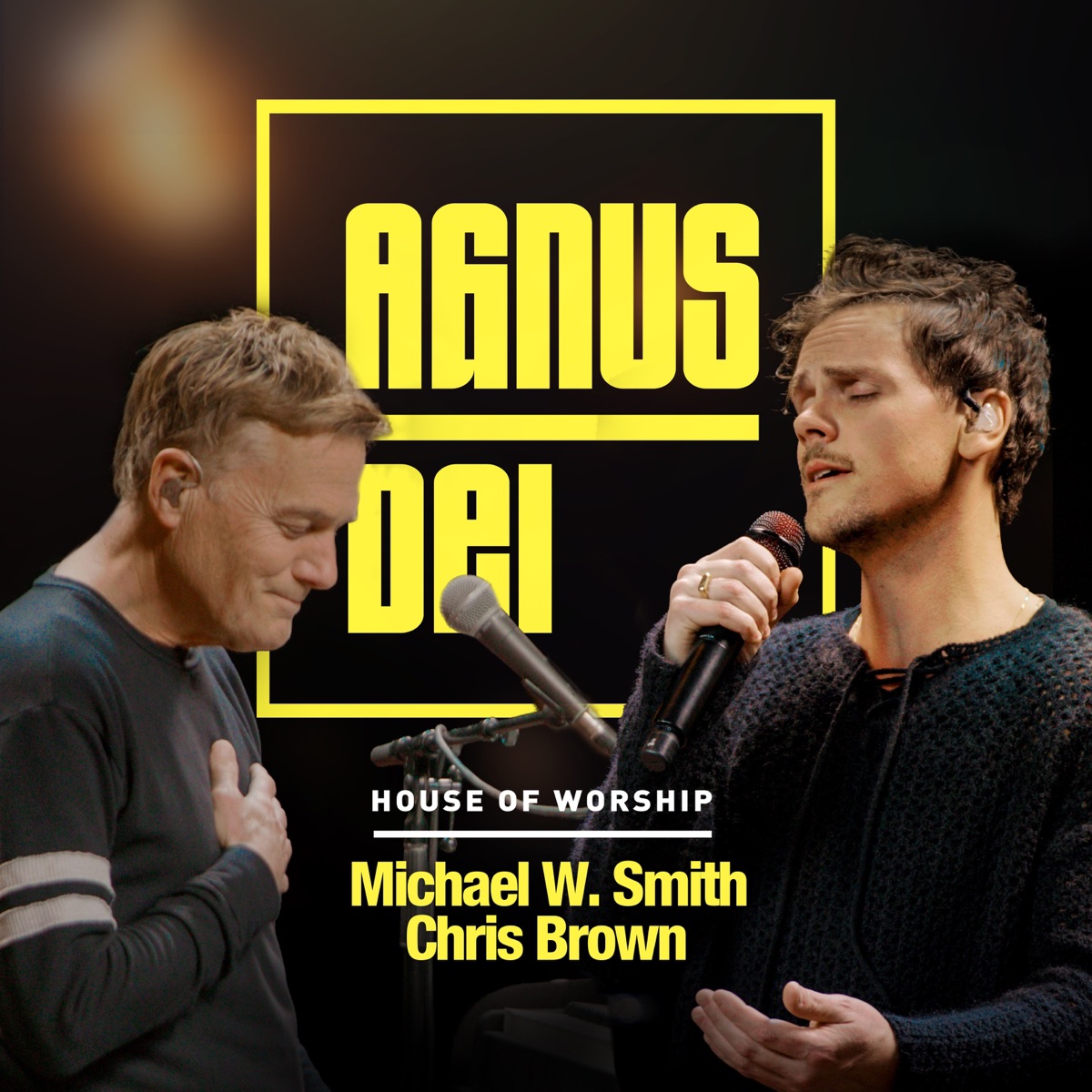 Agnus Dei - Single by House of Worship, Michael W. Smith & Chris Brown album cover