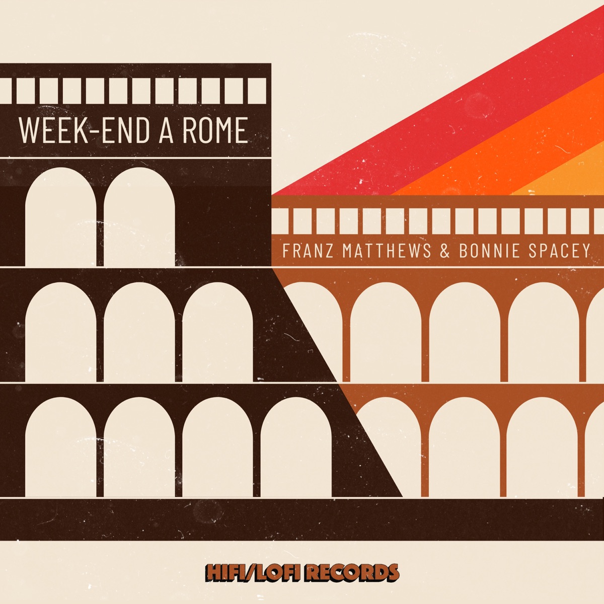 Week-end à Rome - Single by Franz Matthews & Bonnie Spacey album cover