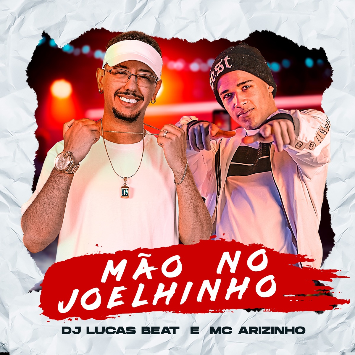 Mão no Joelhinho - Single by DJ Lucas Beat & Mc Arizinho album cover