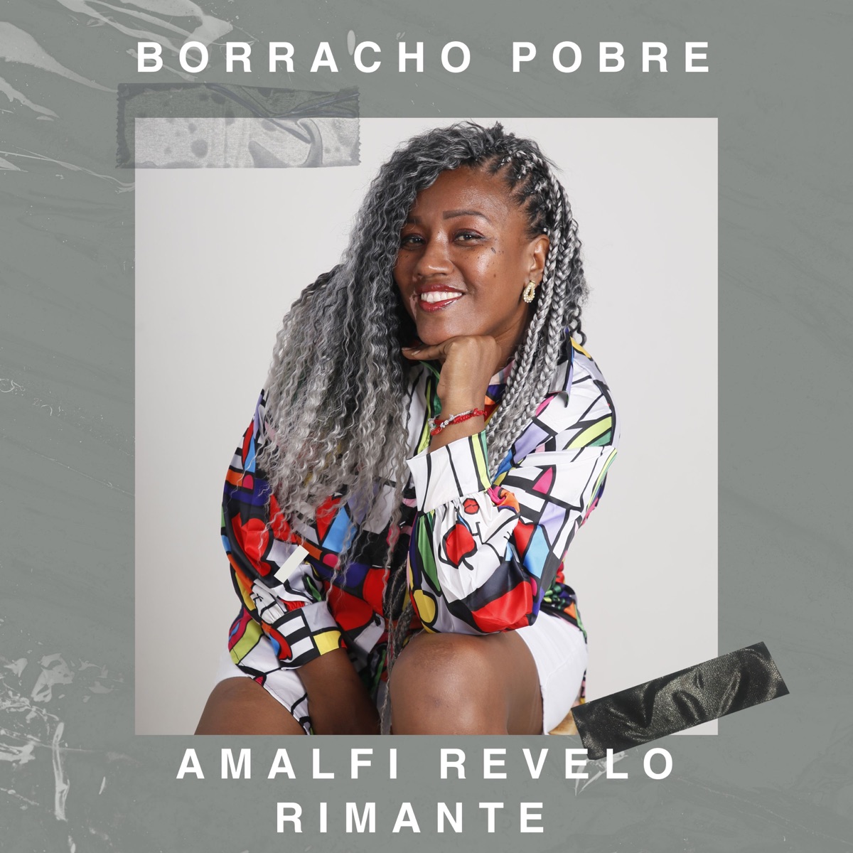 Borracho Pobre - Single by Amalfi Revelo & Rimante album cover