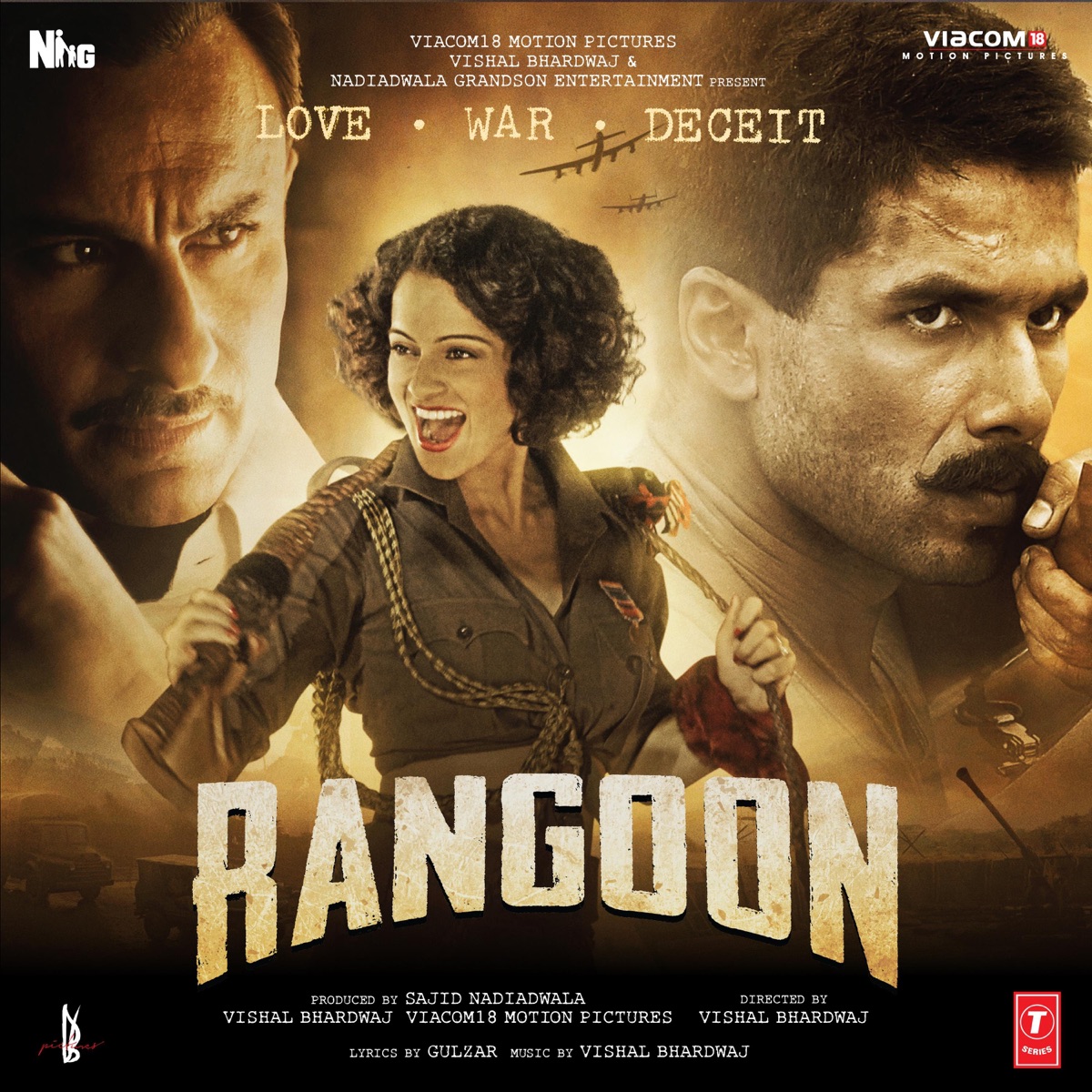 Rangoon (Original Motion Picture Soundtrack) by Vishal Bhardwaj album cover