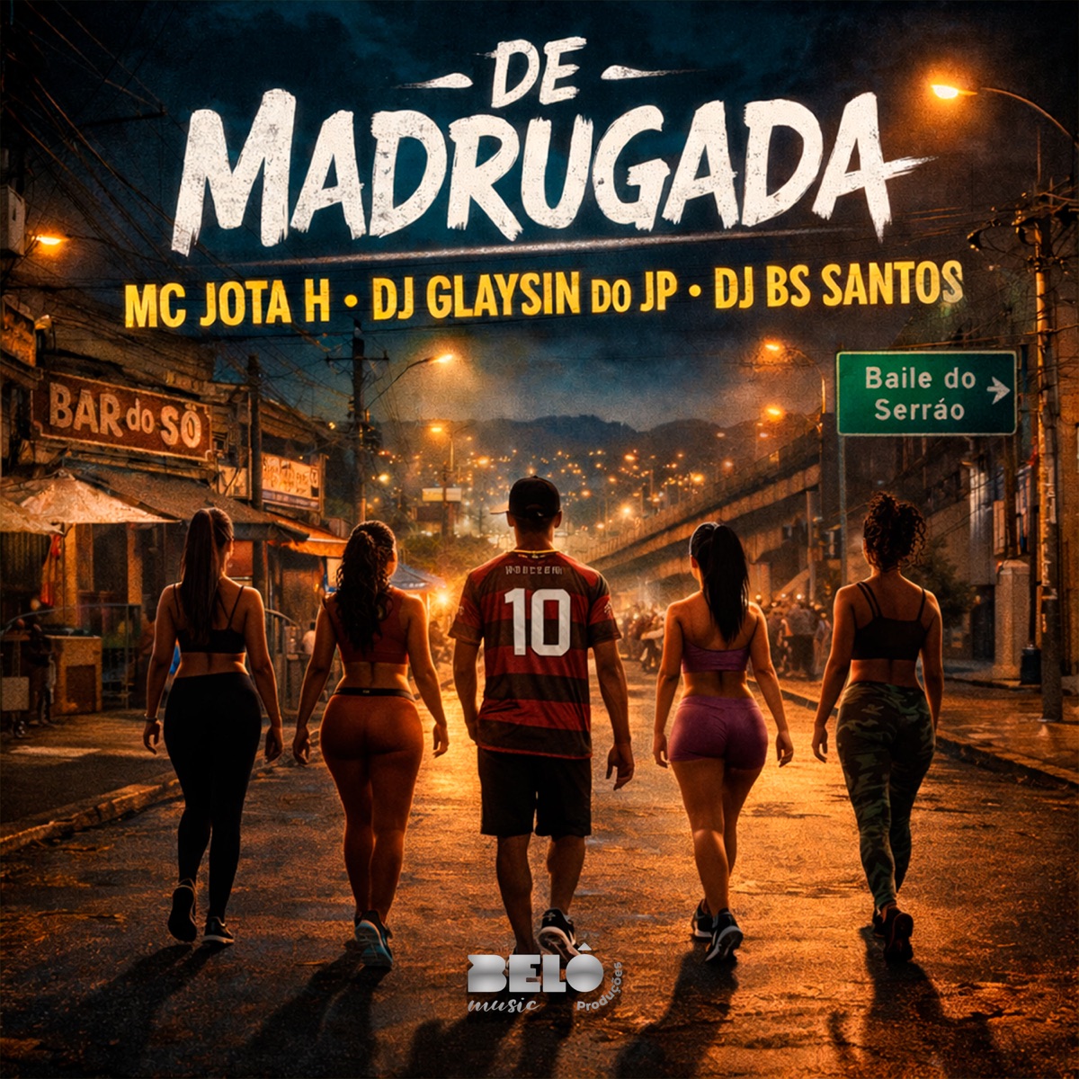 De Madrugada - Single by Mc Jota H, DJ GLAYSIN DO JP & DJ BS SANTOS album cover