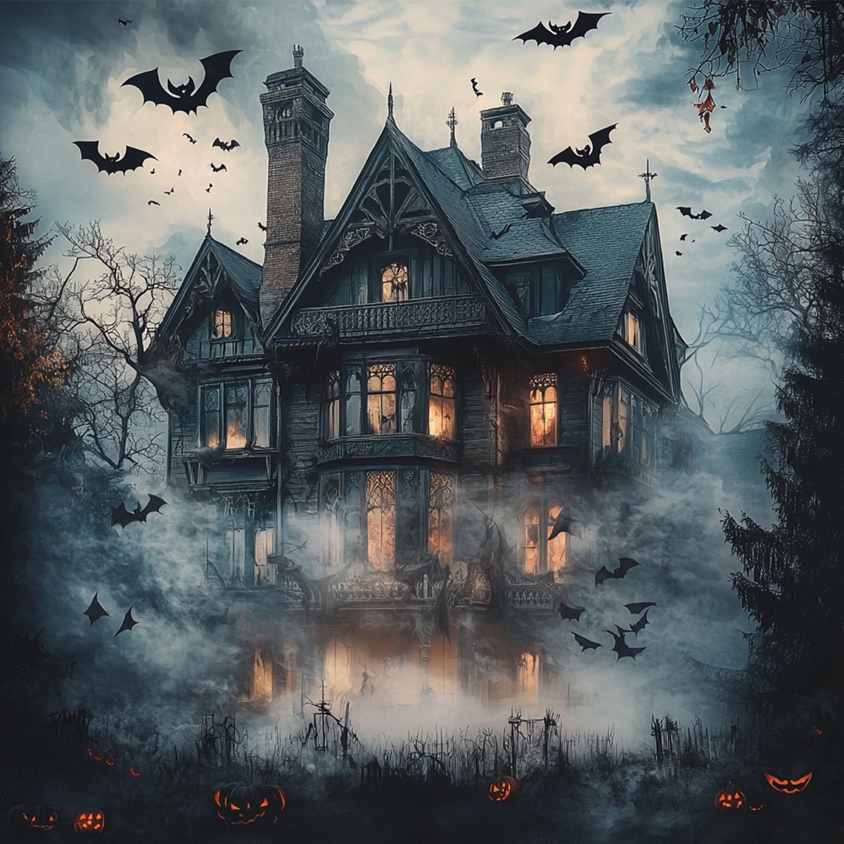 haunted mansion - Single by Drxnk & Paju album cover