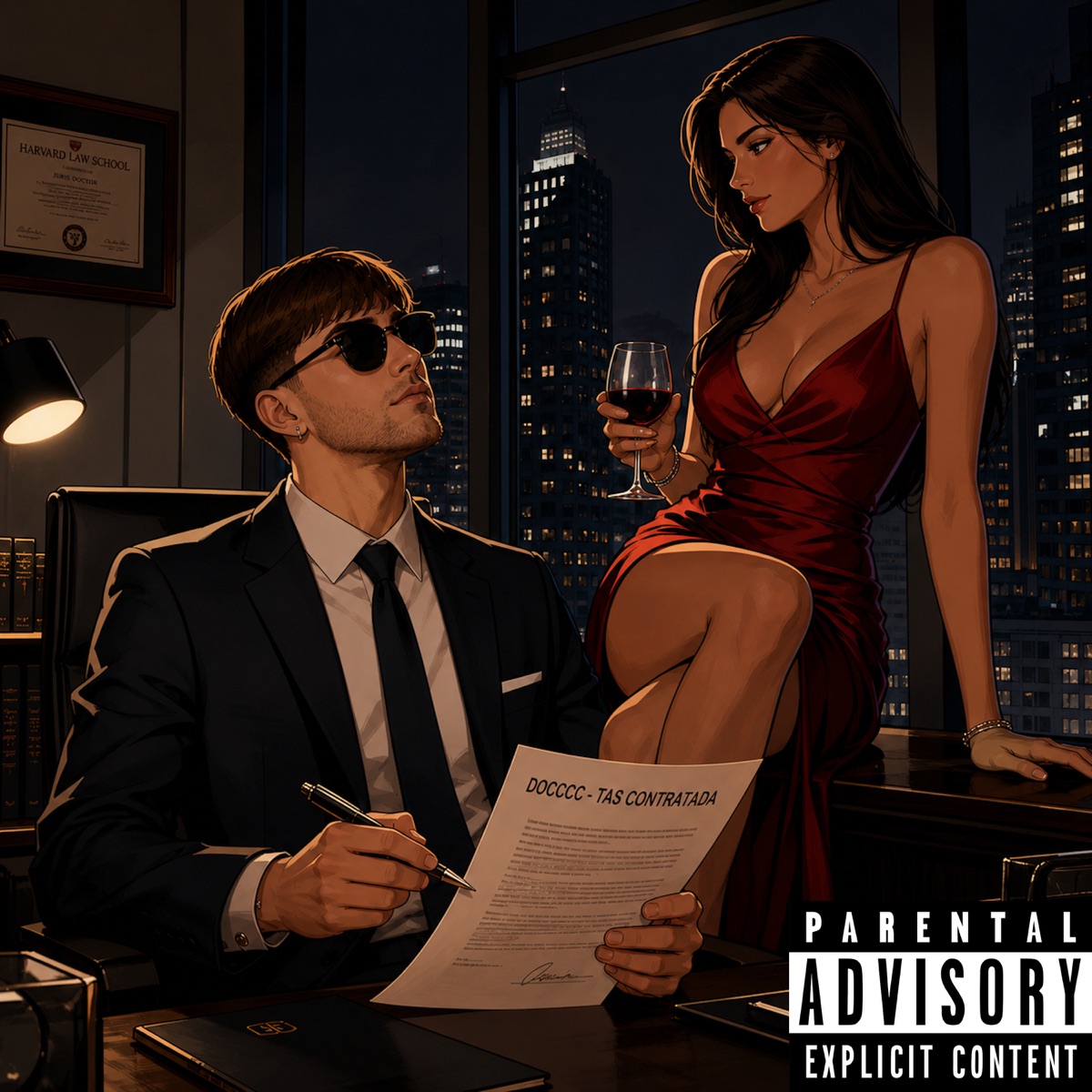 Tas Contratada - Single by docccc album cover