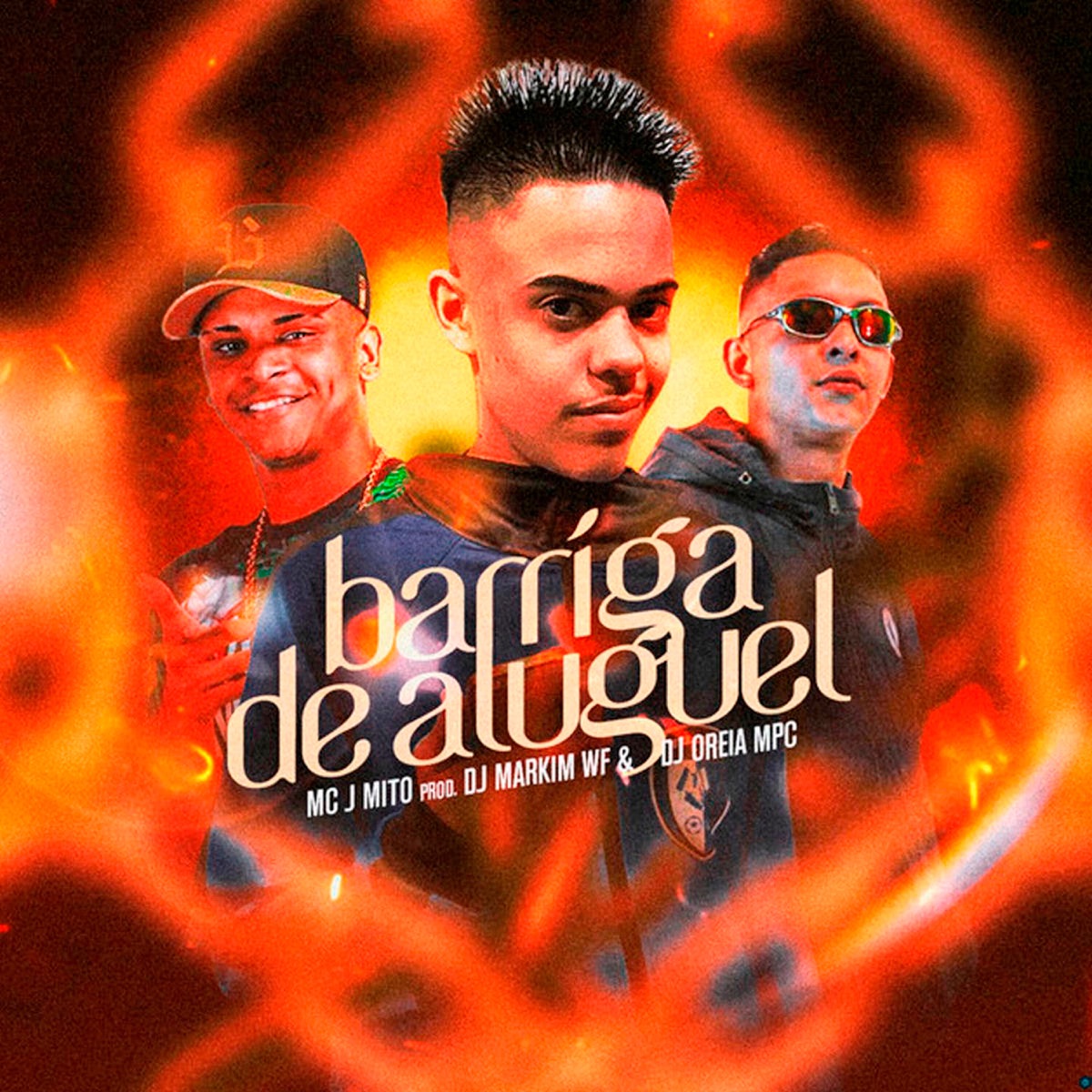Barriga de Aluguel - Single by Mc J Mito, DJ Markim WF & DJ Oreia MPC album cover