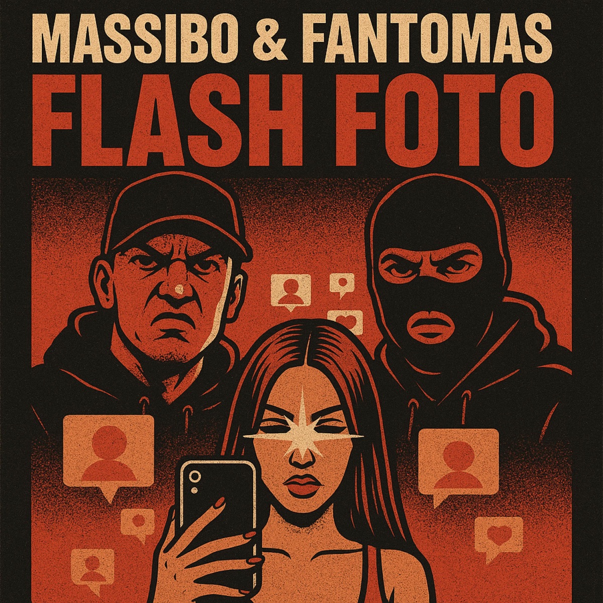 Flash foto! (feat. Fantomas) - Single by Massibo album cover
