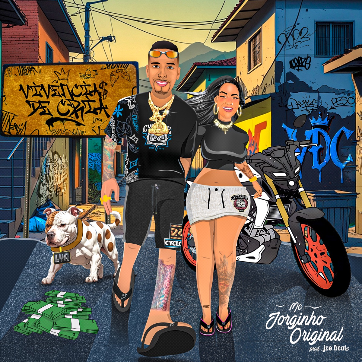 Vivências De Cria - EP by Mc Jorginho Original & JEO BEATZ album cover