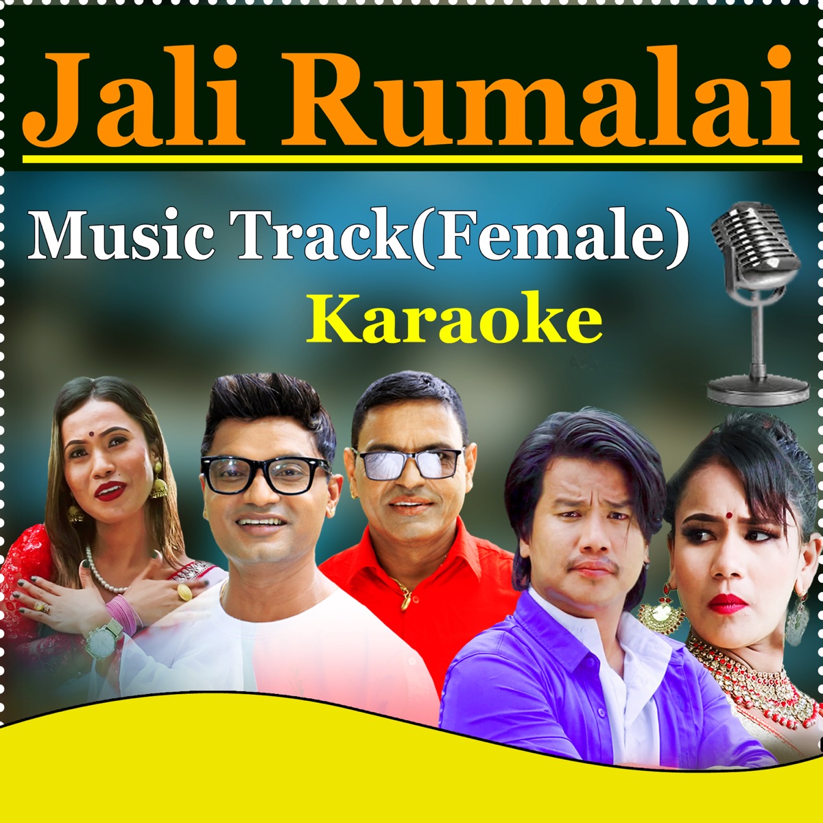 Jali Rumalai (Female Version) [Karaoke Version] - Single by Dhakaram Paudel, Dikshya Sunar & Pashupati Sharma album cover