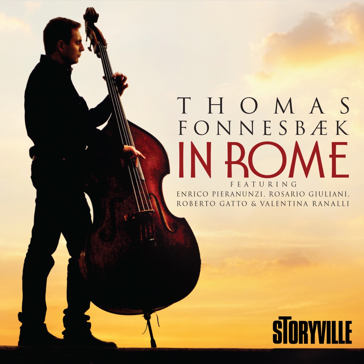 In Rome (feat. Enrico Pieranunzi, Rosario Giuliani, Roberto Gatto & Valentina Ranalli) by Thomas Fonnesbæk album cover