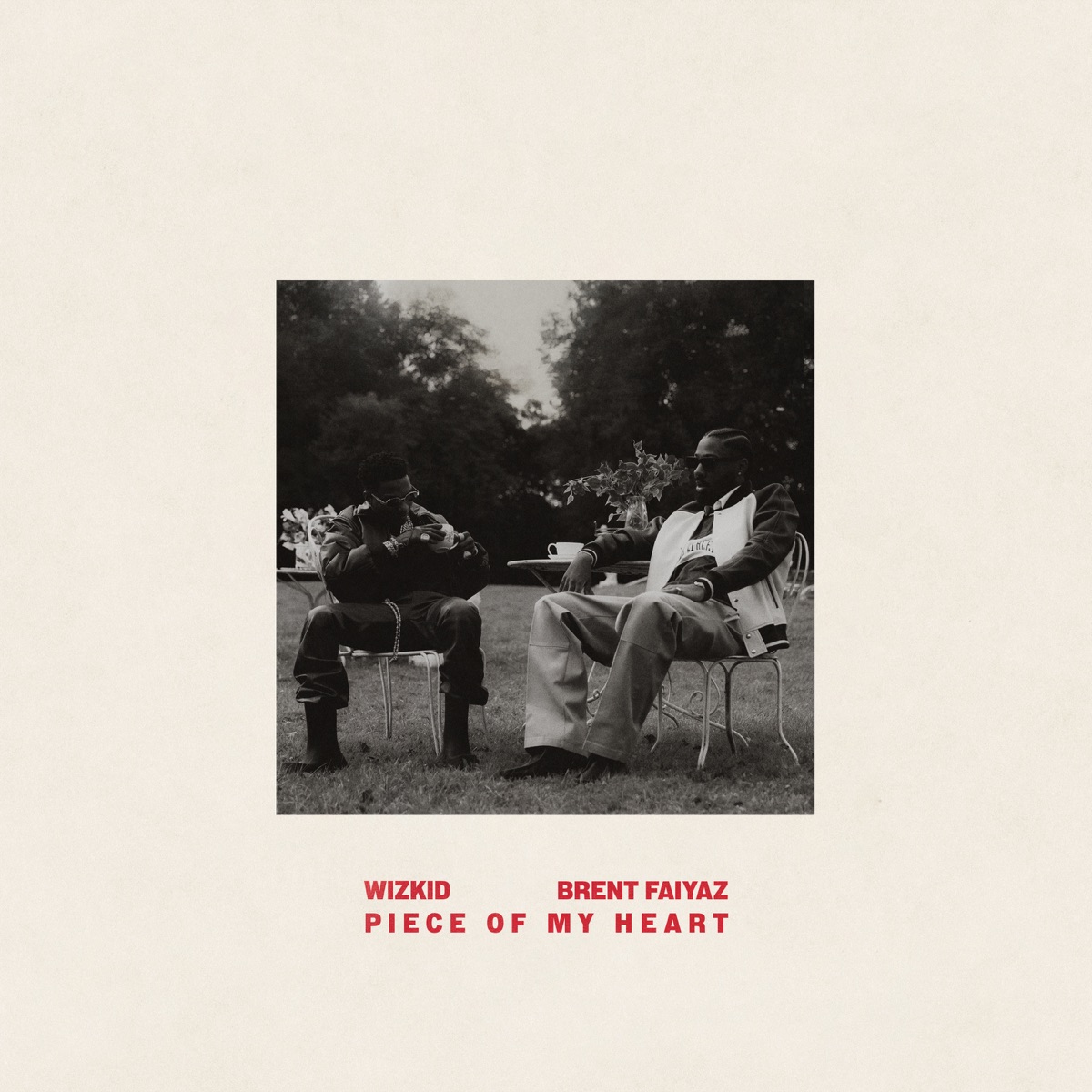 Piece of My Heart (feat. Brent Faiyaz) - Single by Wizkid album cover artwork