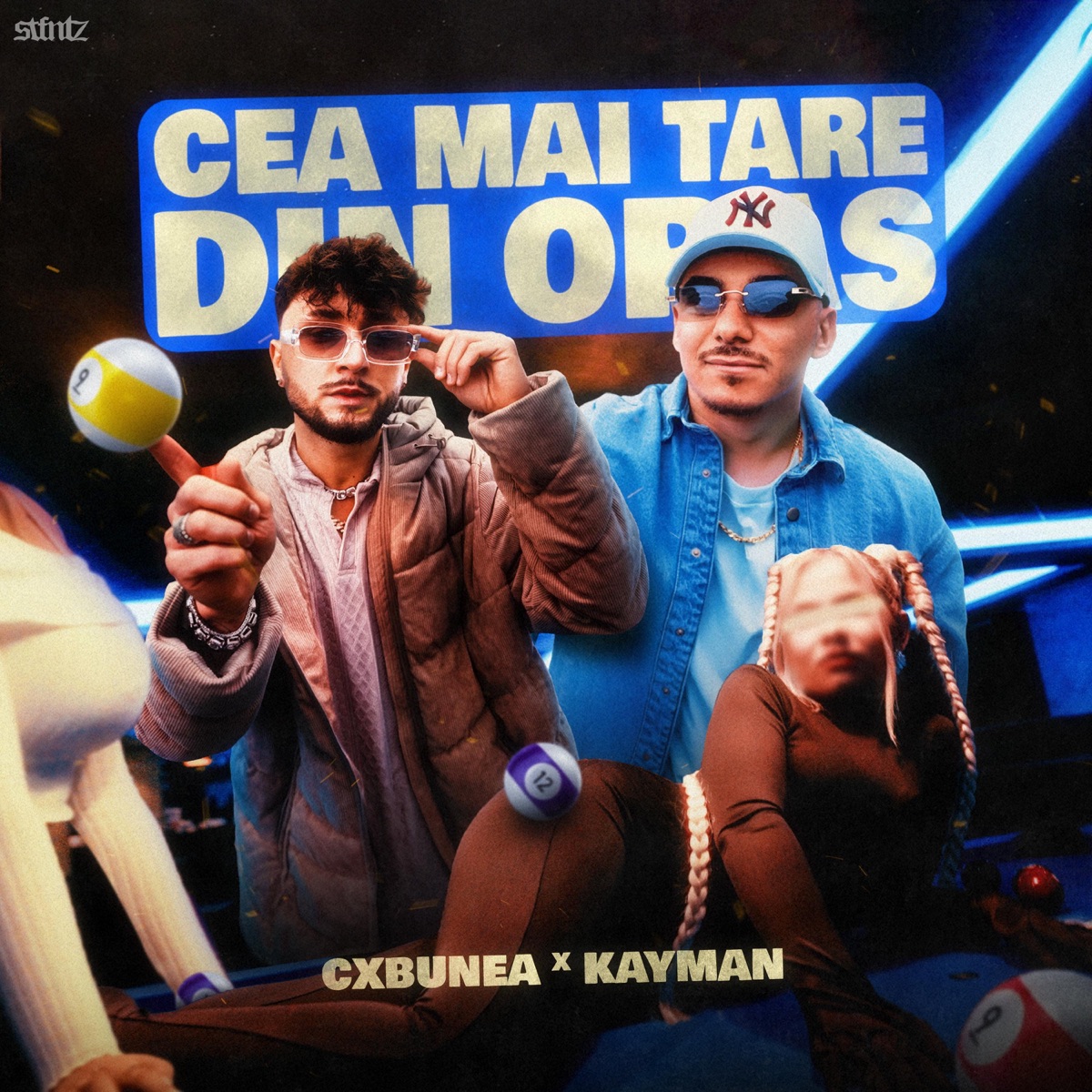 Cea mai tare din oras (feat. KAYMAN) - Single by CXBUNEA album cover