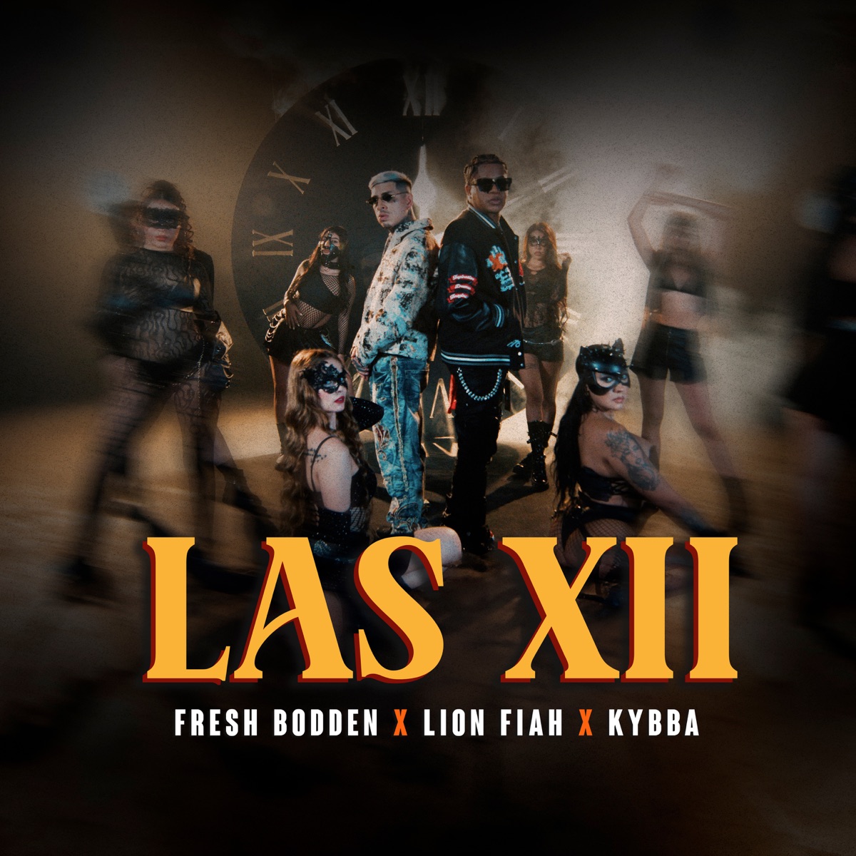 LAS XII - Single by Fresh Bodden, Lion Fiah, Kybba & Gangsta album cover