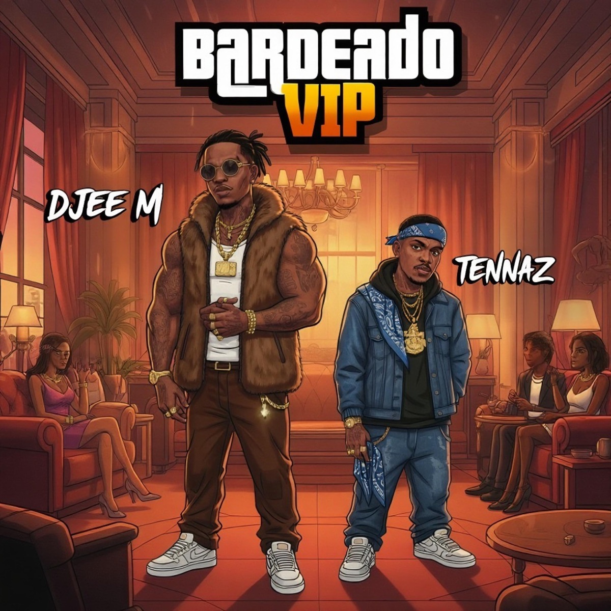 Bardeado Vip (feat. Tennaz) - Single by DJee M album cover