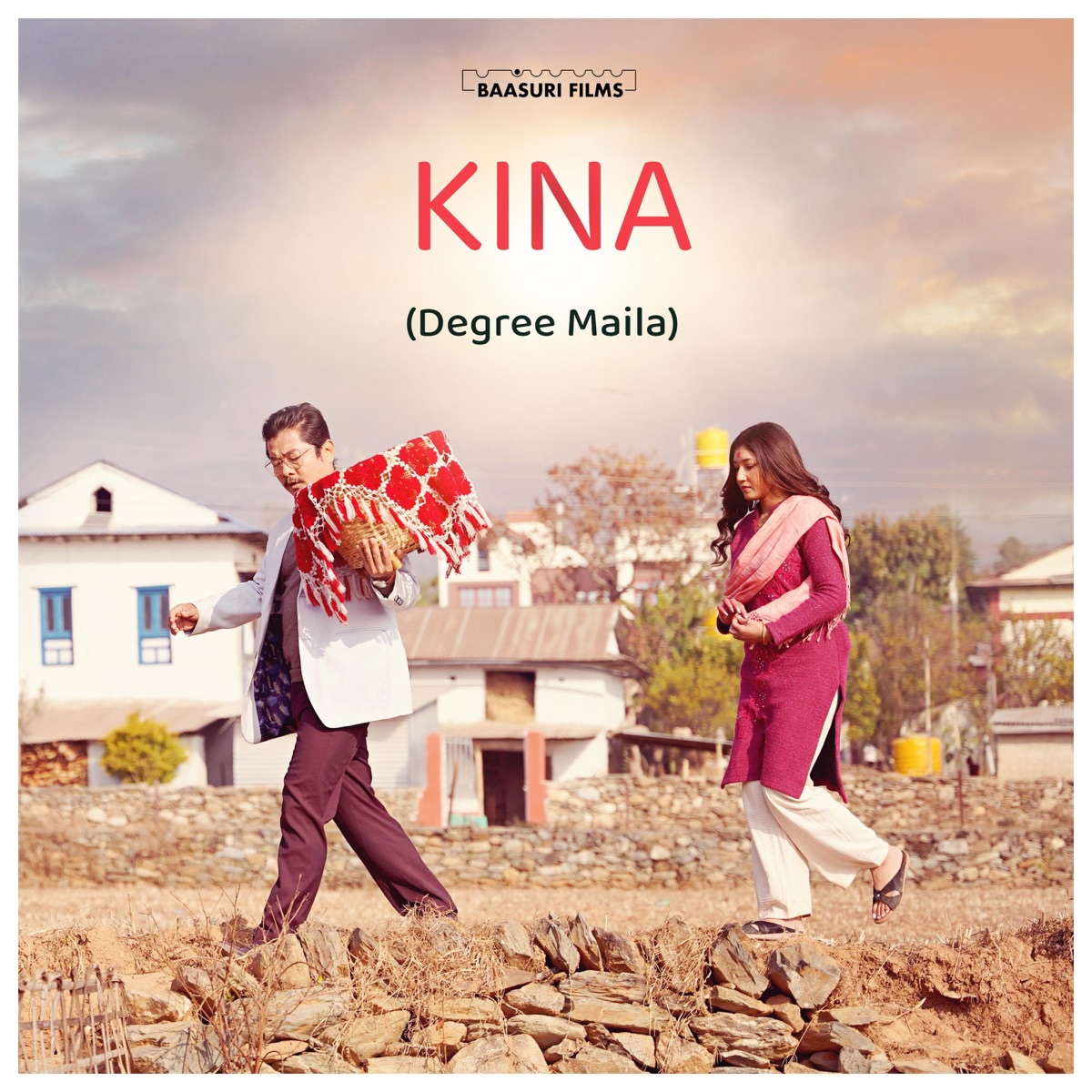 KINA (Degree Maila) [feat. Hemanta Rana] - Single by Baasuri Films album cover