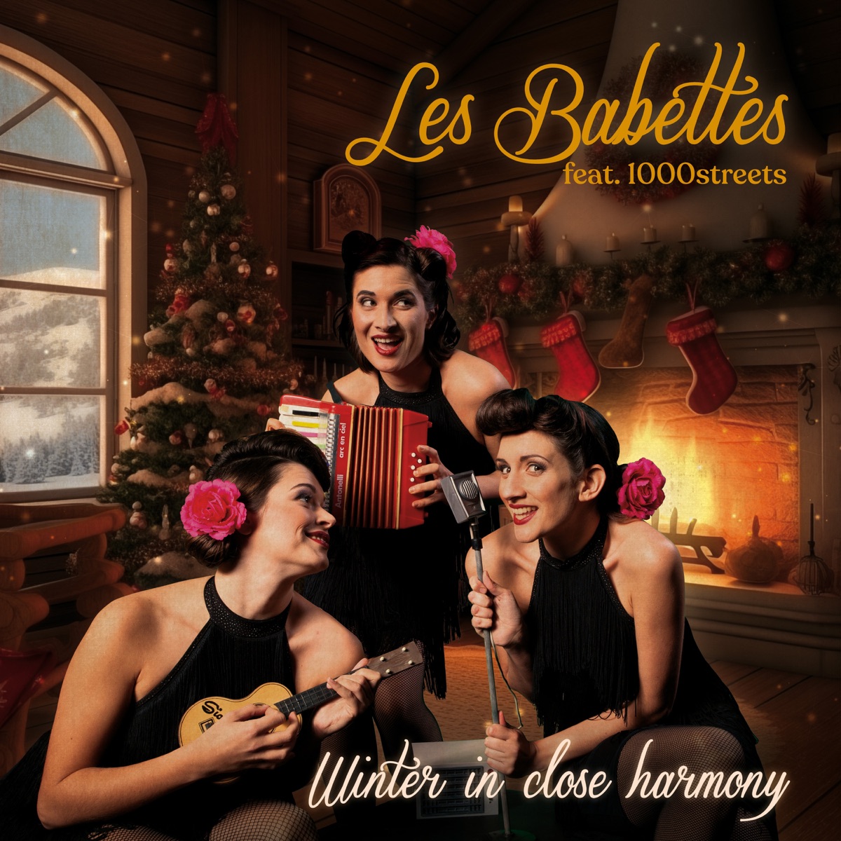 Winter in close Harmony (feat. 1000streets) by Les Babettes album cover