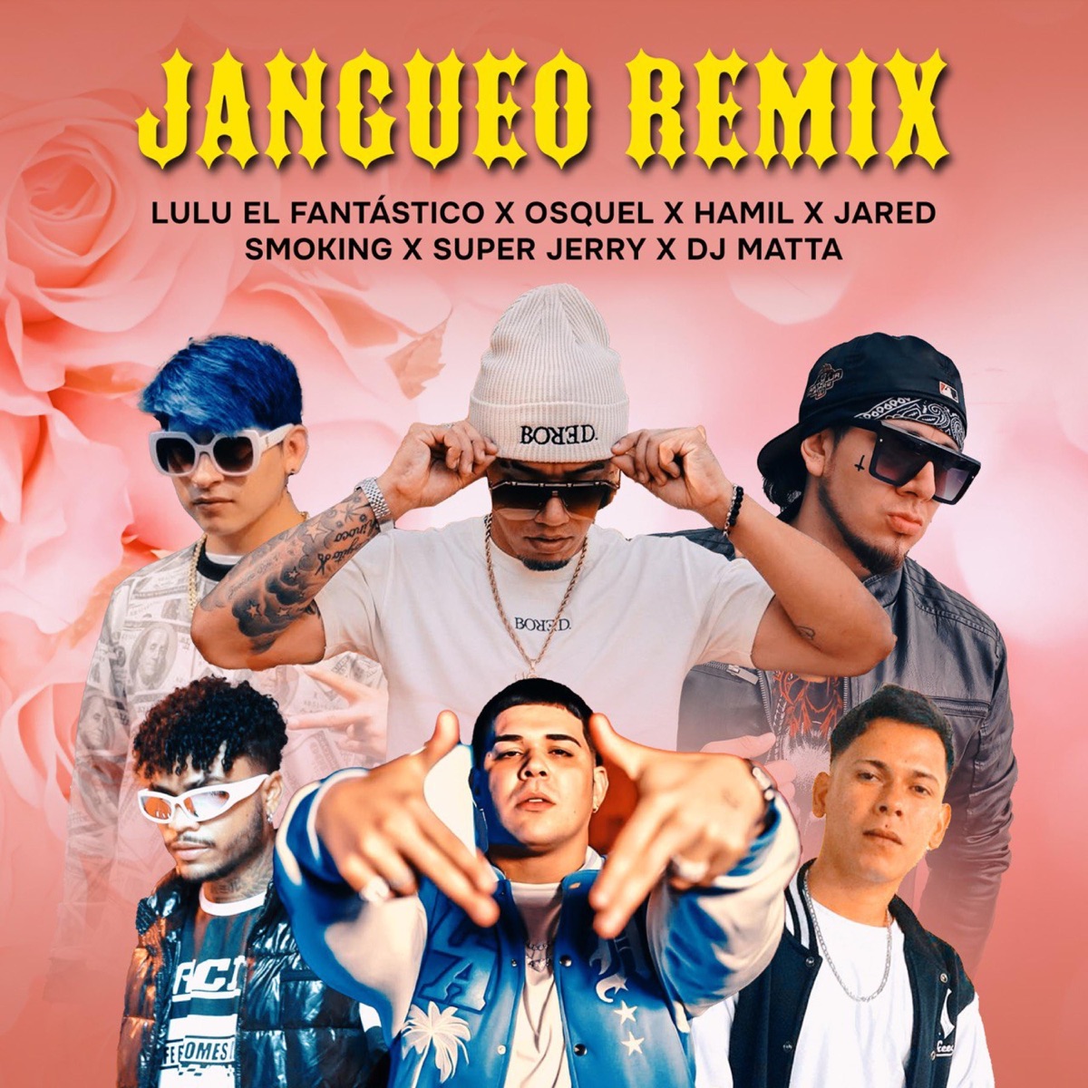 JANGUEO (feat. Osquel, Hamil, Jared, Smoking593 & Super Jerry) - Single by lulu el fantastico album cover