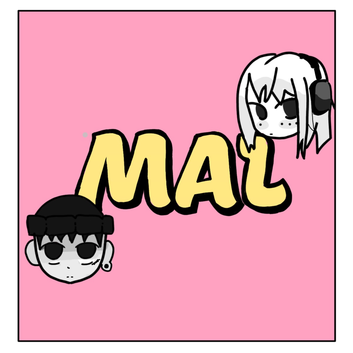 Mal (feat. DXNNYZX) - Single by Conigami album cover