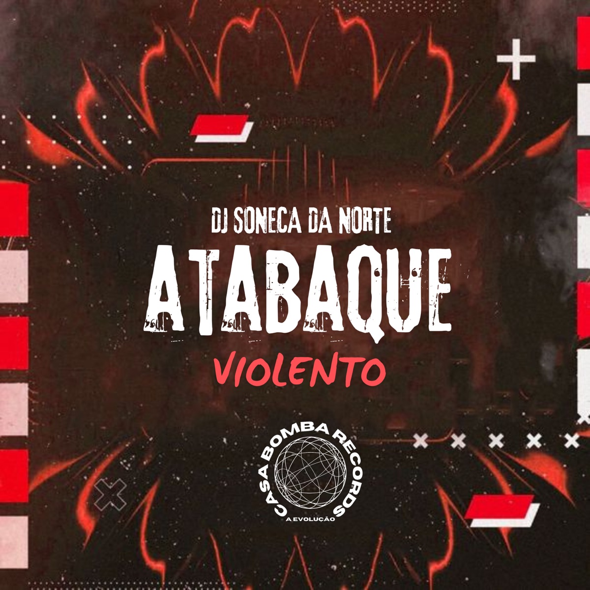 Atabaque Violento (feat. Mc Pedrinho) - Single by DJ Soneca Da Norte album cover