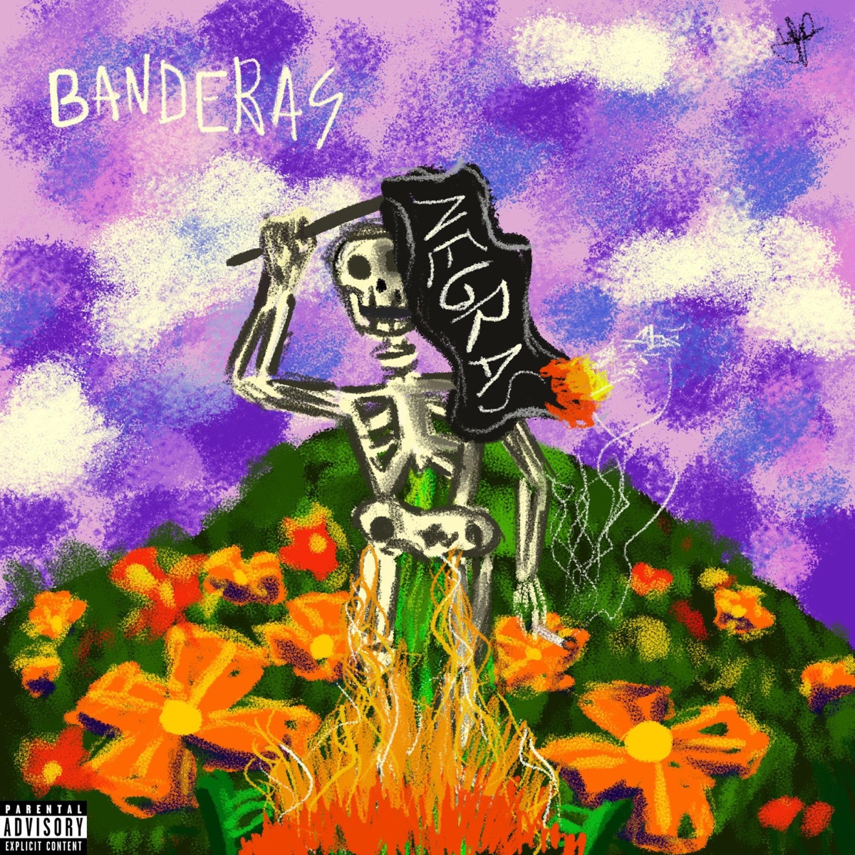 Banderas Negras - Single by THZIC & Buddy Nobody album cover